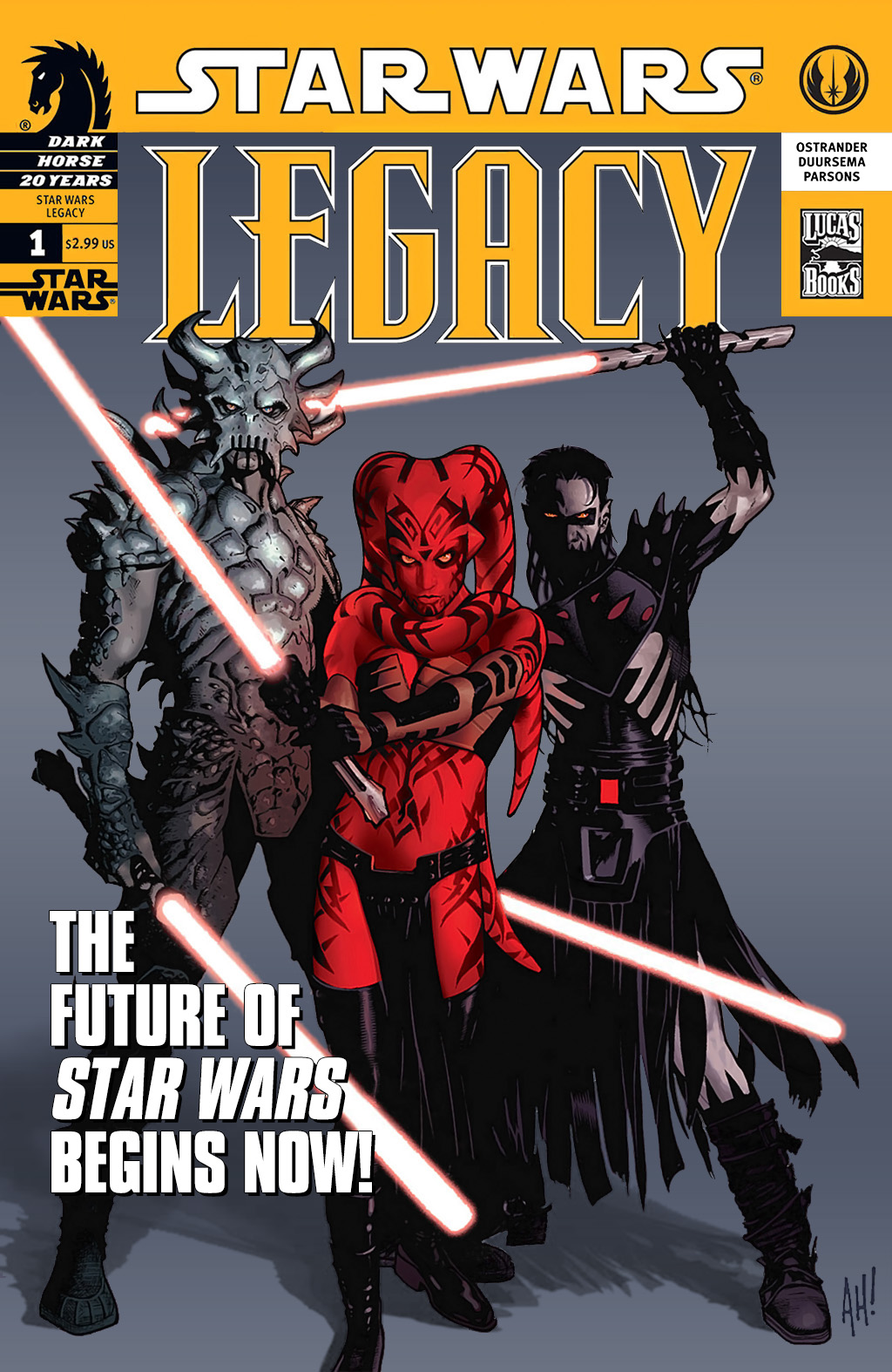 Read online Star Wars: Legacy (2006) comic -  Issue #1 - 1