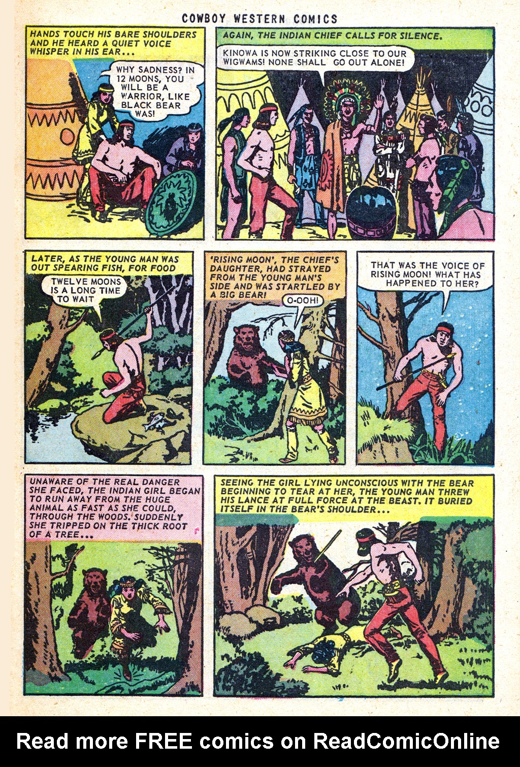 Read online Cowboy Western Comics (1948) comic -  Issue #39 - 31