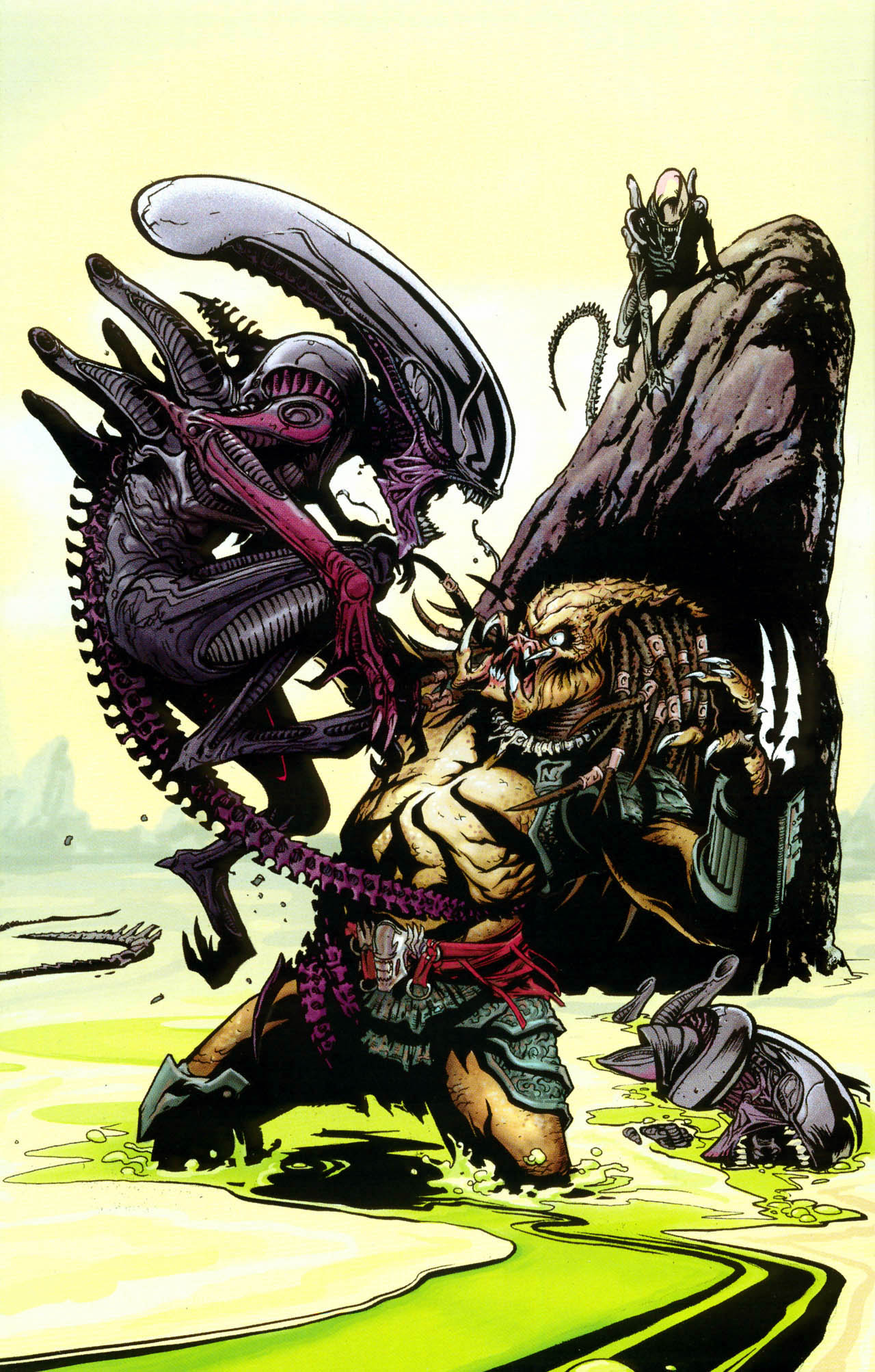 Read online Aliens vs. Predator Annual comic -  Issue # Full - 46