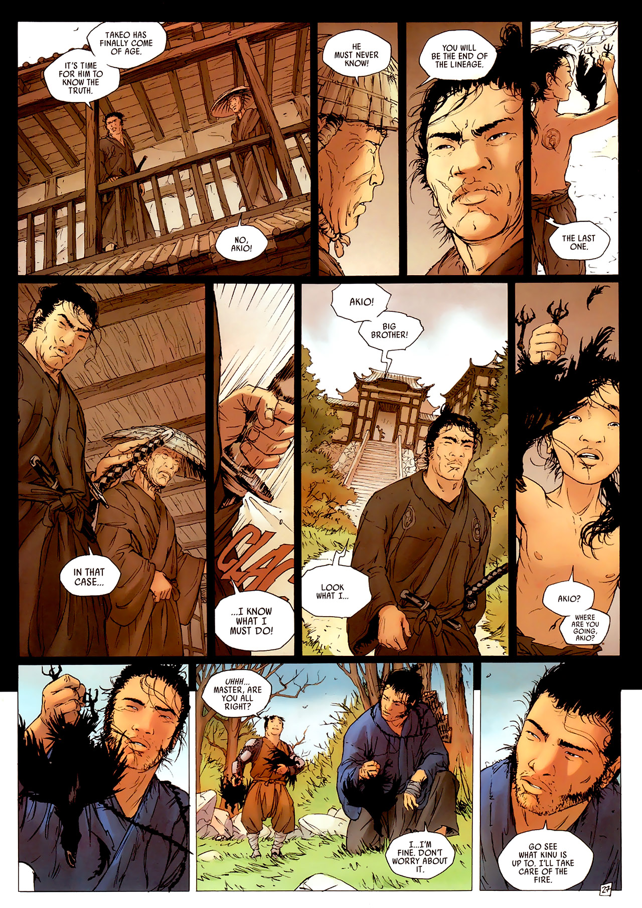 Read online Samurai: Legend comic -  Issue #3 - 29
