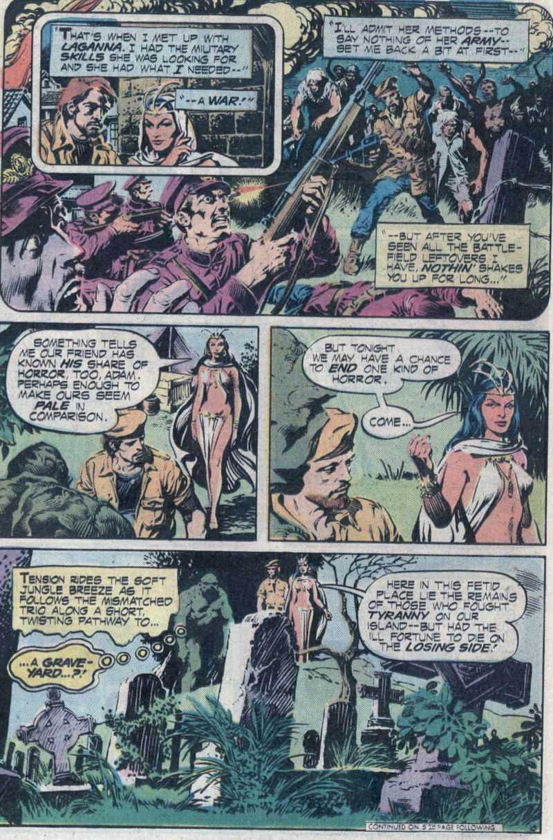 Read online Swamp Thing (1972) comic -  Issue #16 - 11