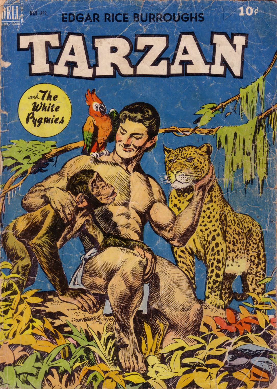 Read online Tarzan (1948) comic -  Issue #8 - 1