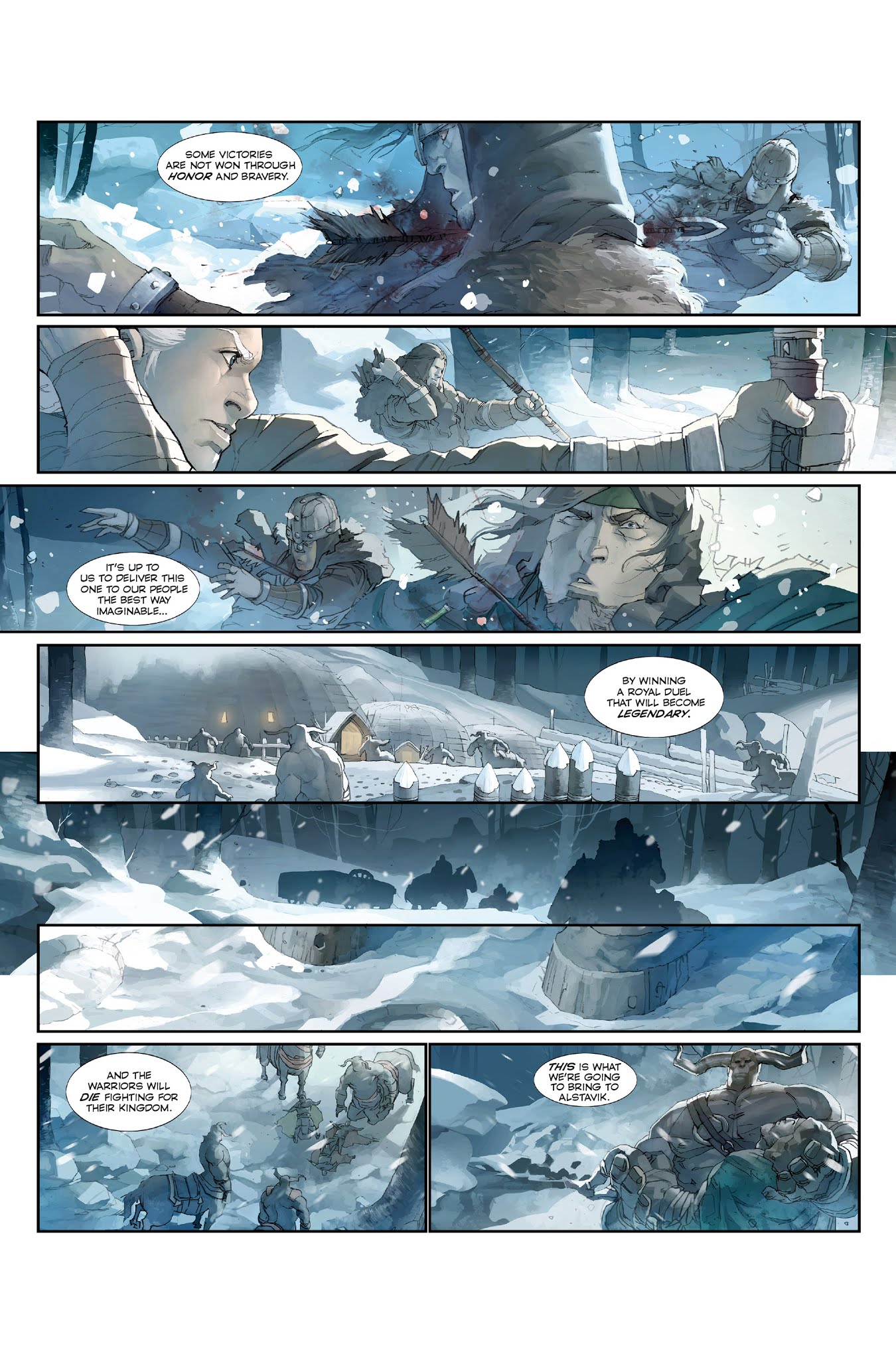 Read online Konungar: War of Crowns comic -  Issue #3 - 16