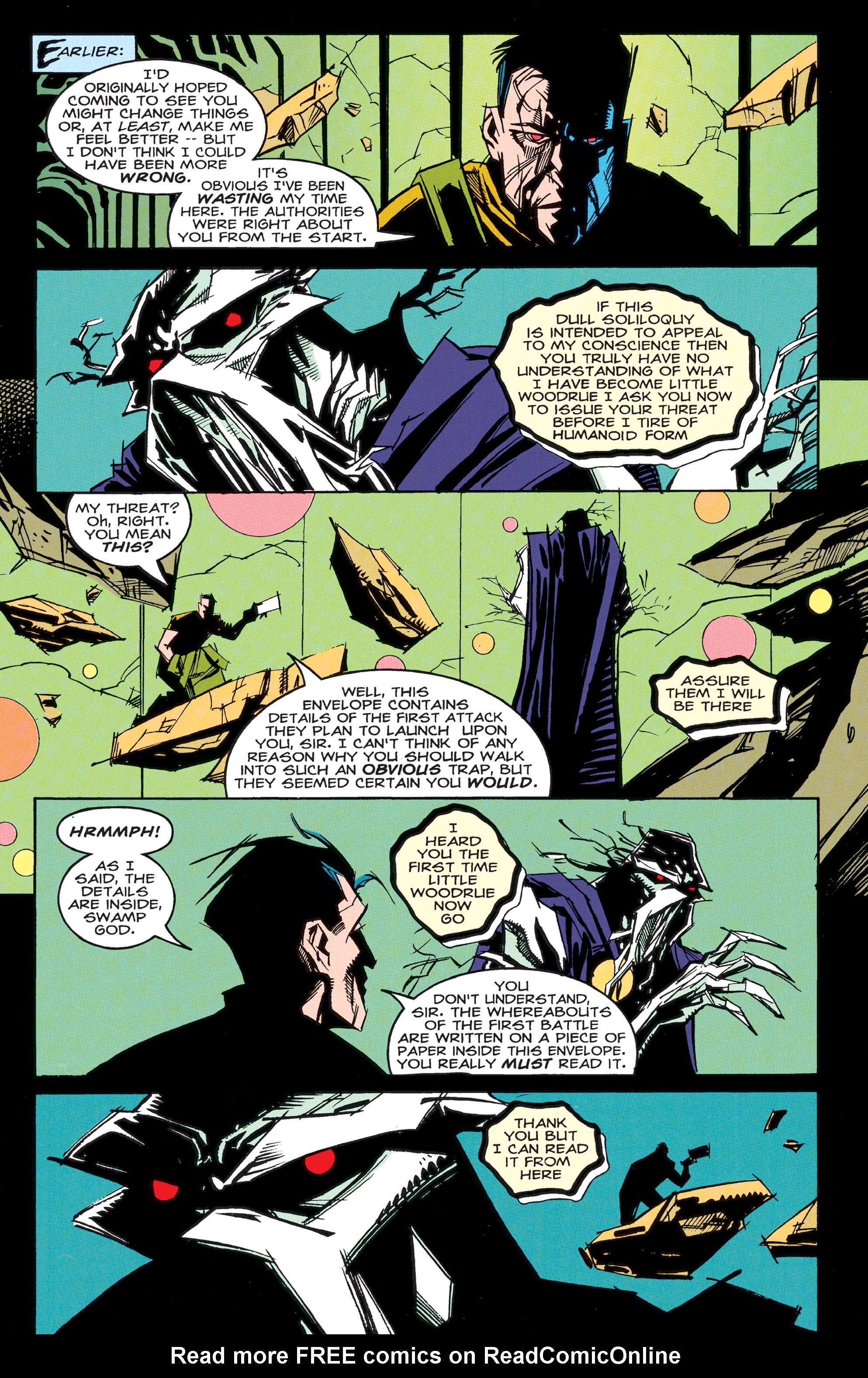 Read online Swamp Thing (1982) comic -  Issue # _TPB - Trial by Fire - 152