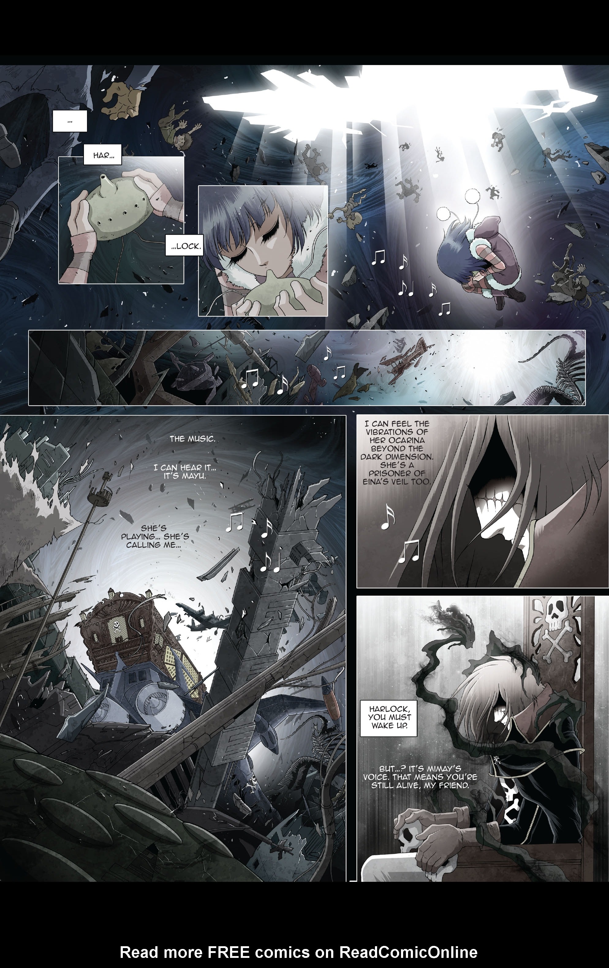 Read online Space Pirate Captain Harlock comic -  Issue #4 - 17