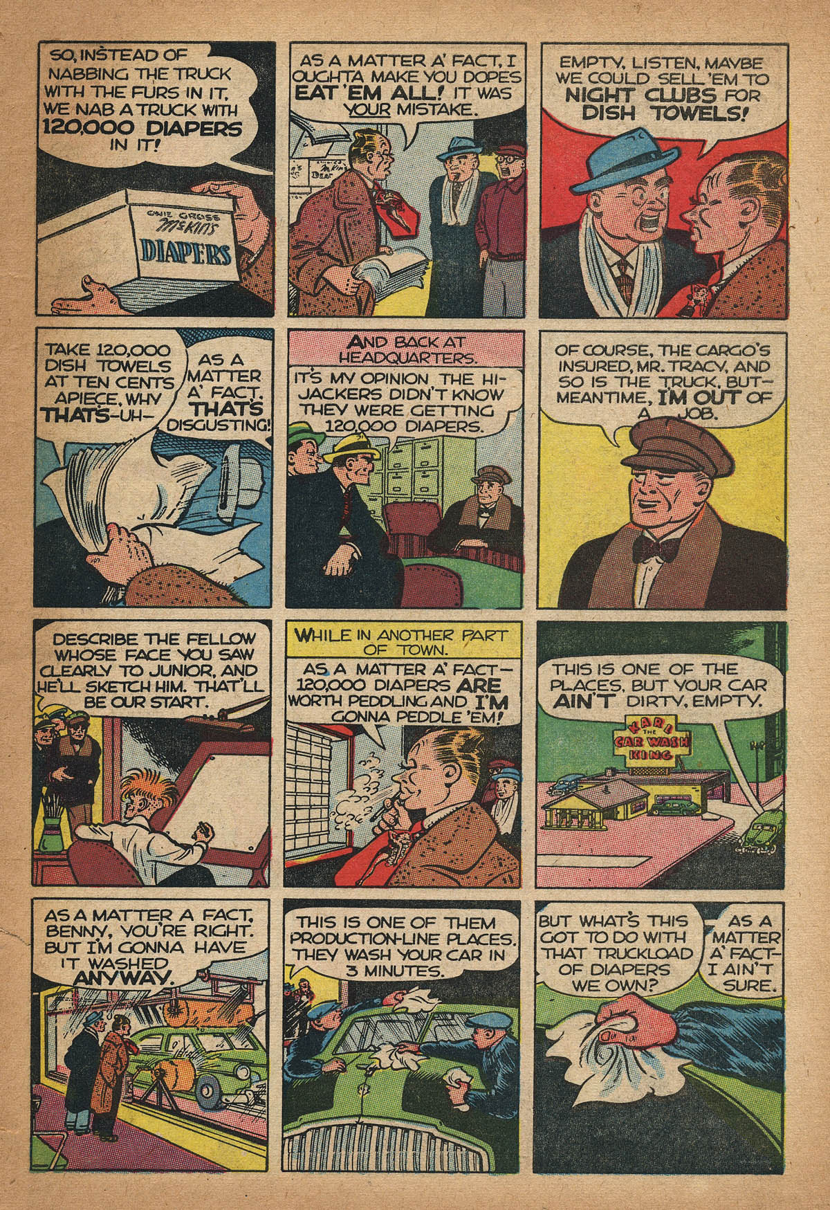 Read online Dick Tracy comic -  Issue #72 - 7