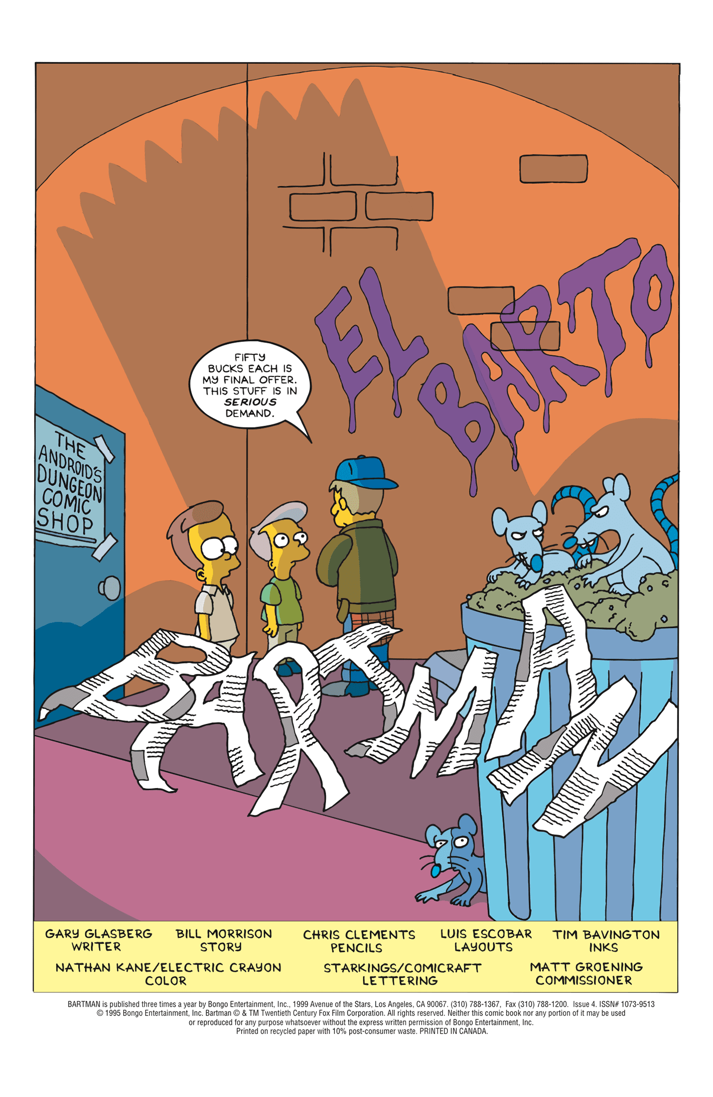 Read online Bartman comic -  Issue #4 - 2