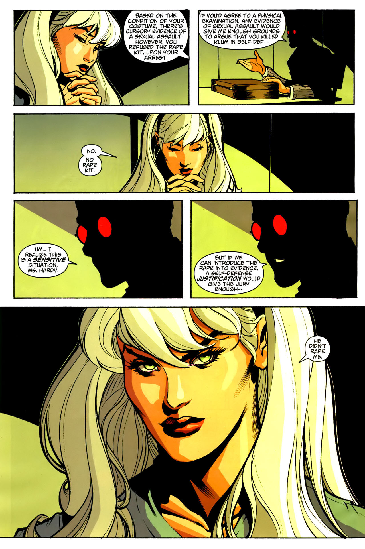 Read online Spider-Man/Black Cat: The Evil That Men Do comic -  Issue #4 - 5