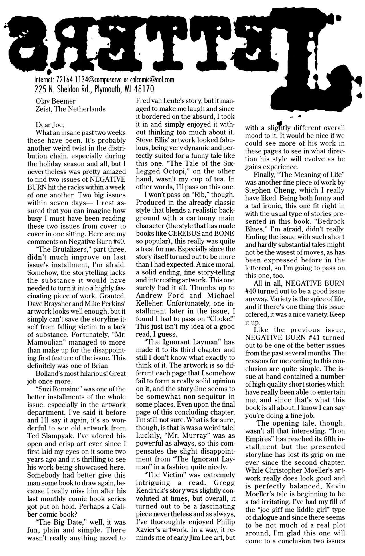 Read online Negative Burn comic -  Issue #45 - 63