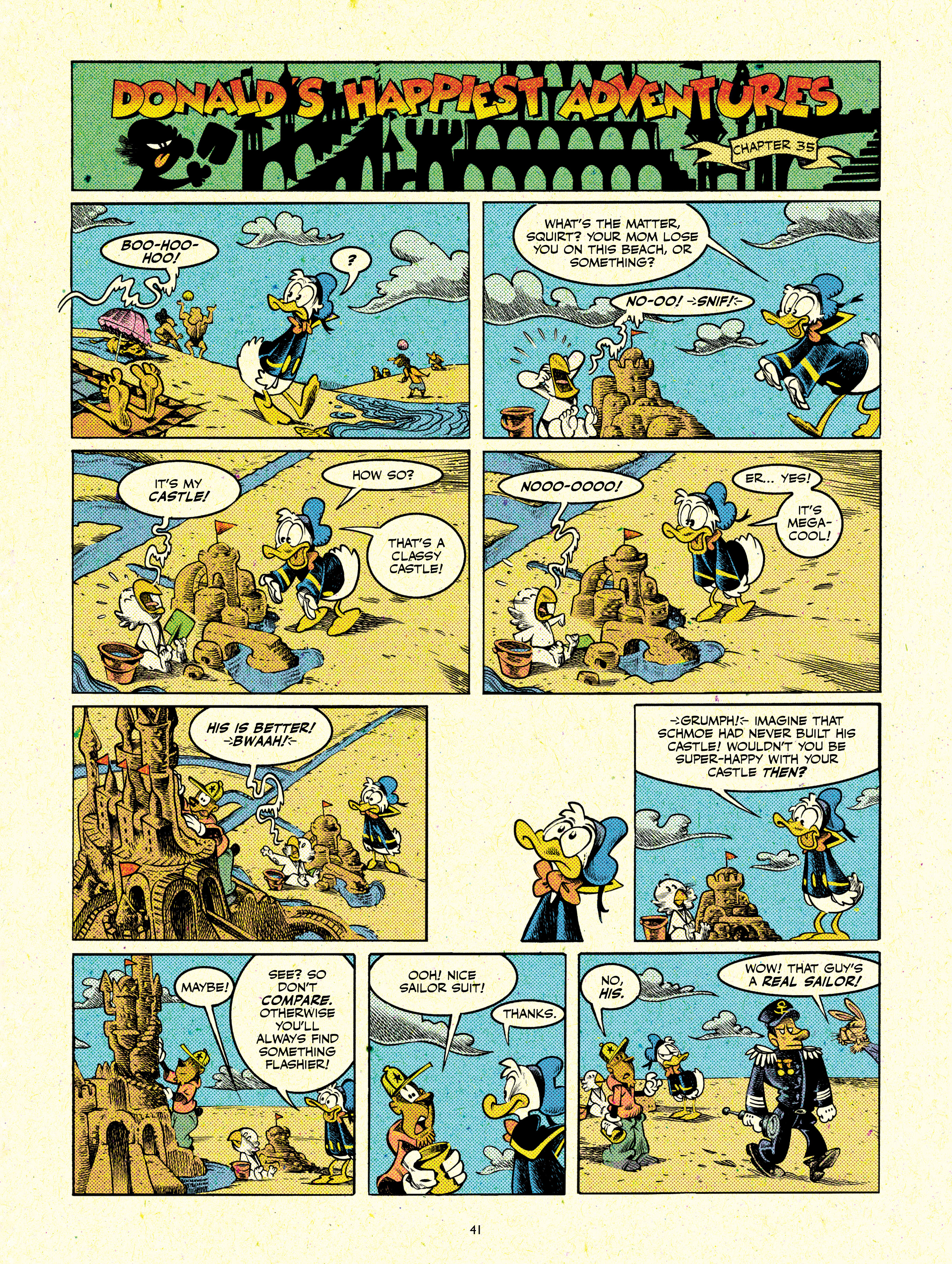 Read online Walt Disney's Donald Duck: Donald's Happiest Adventures comic -  Issue # Full - 41