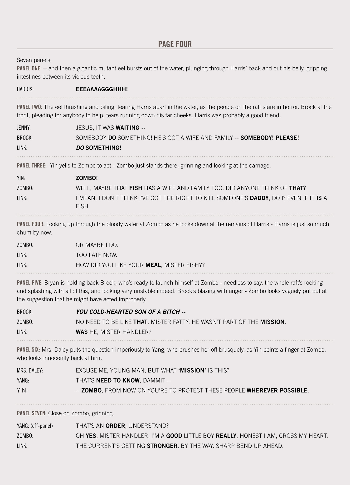 Read online 2000 AD Script Book comic -  Issue # TPB (Part 3) - 33