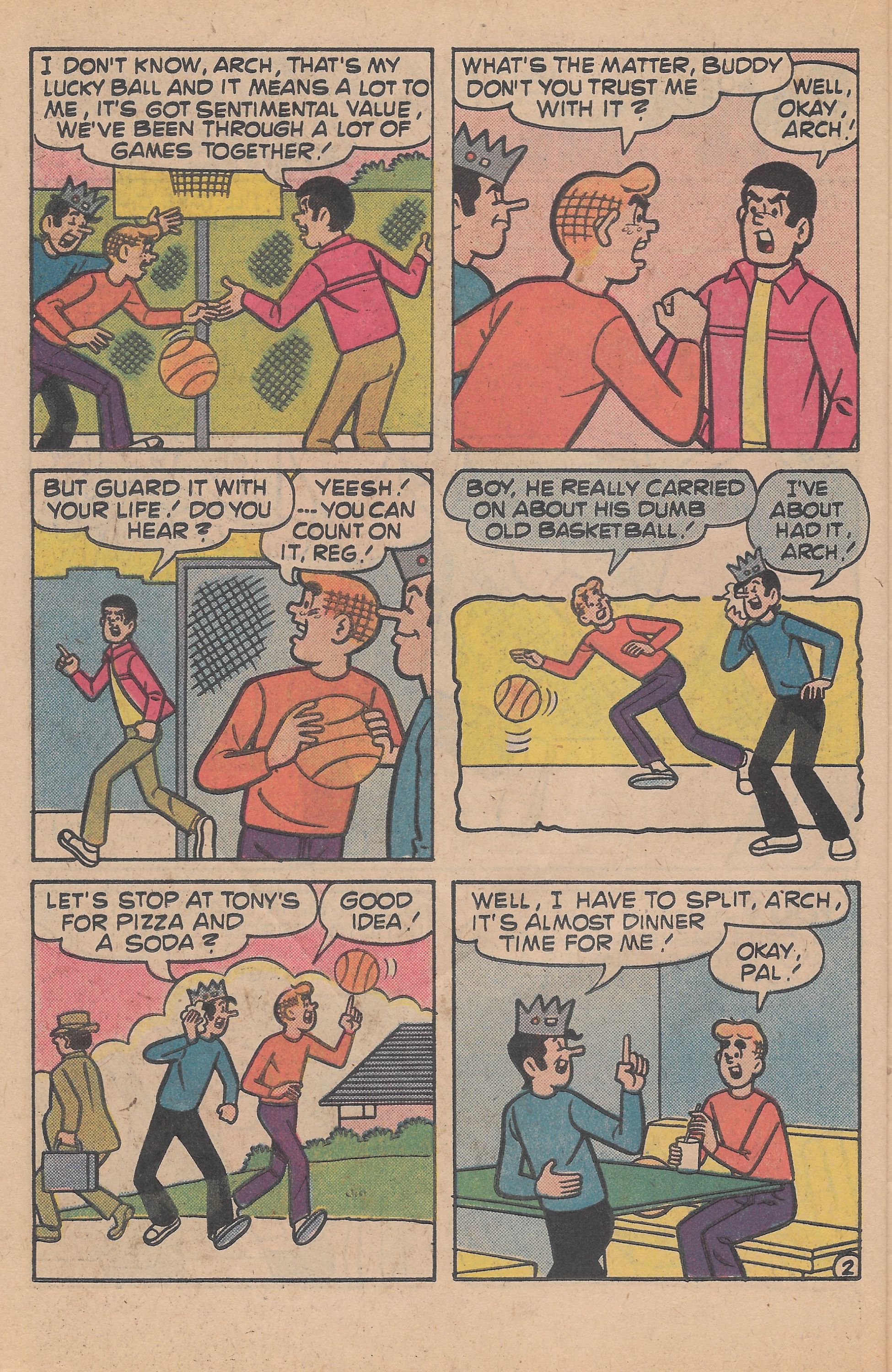 Read online Reggie and Me (1966) comic -  Issue #105 - 22