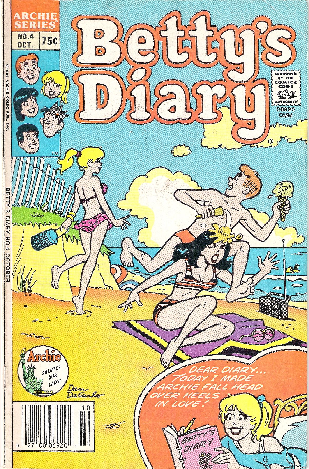 Read online Betty's Diary comic -  Issue #4 - 1