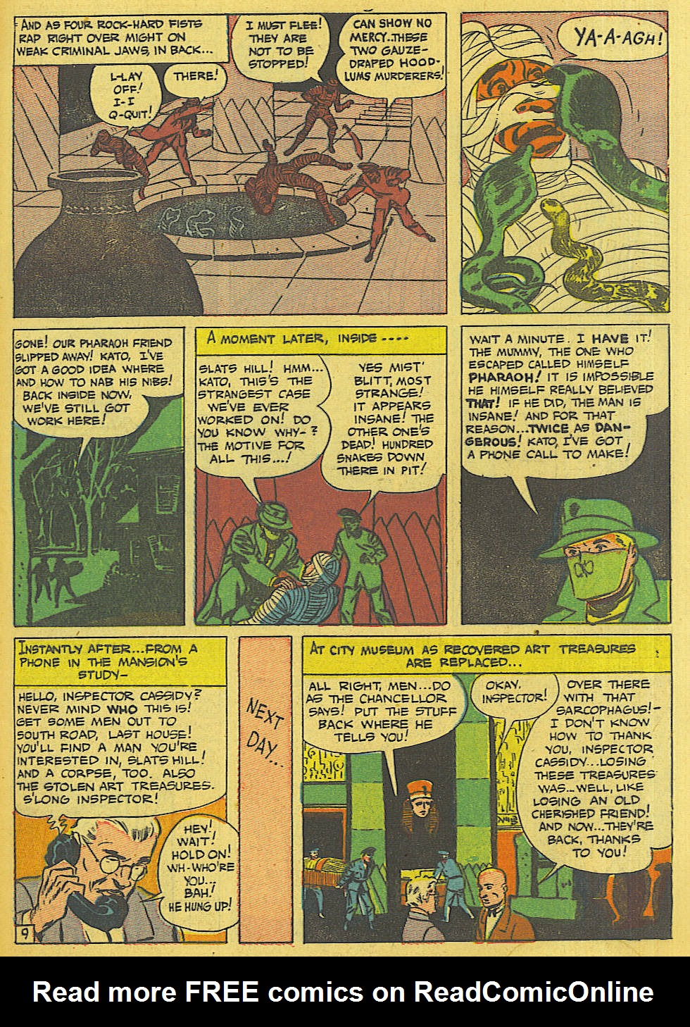 Read online Green Hornet Comics comic -  Issue #29 - 10