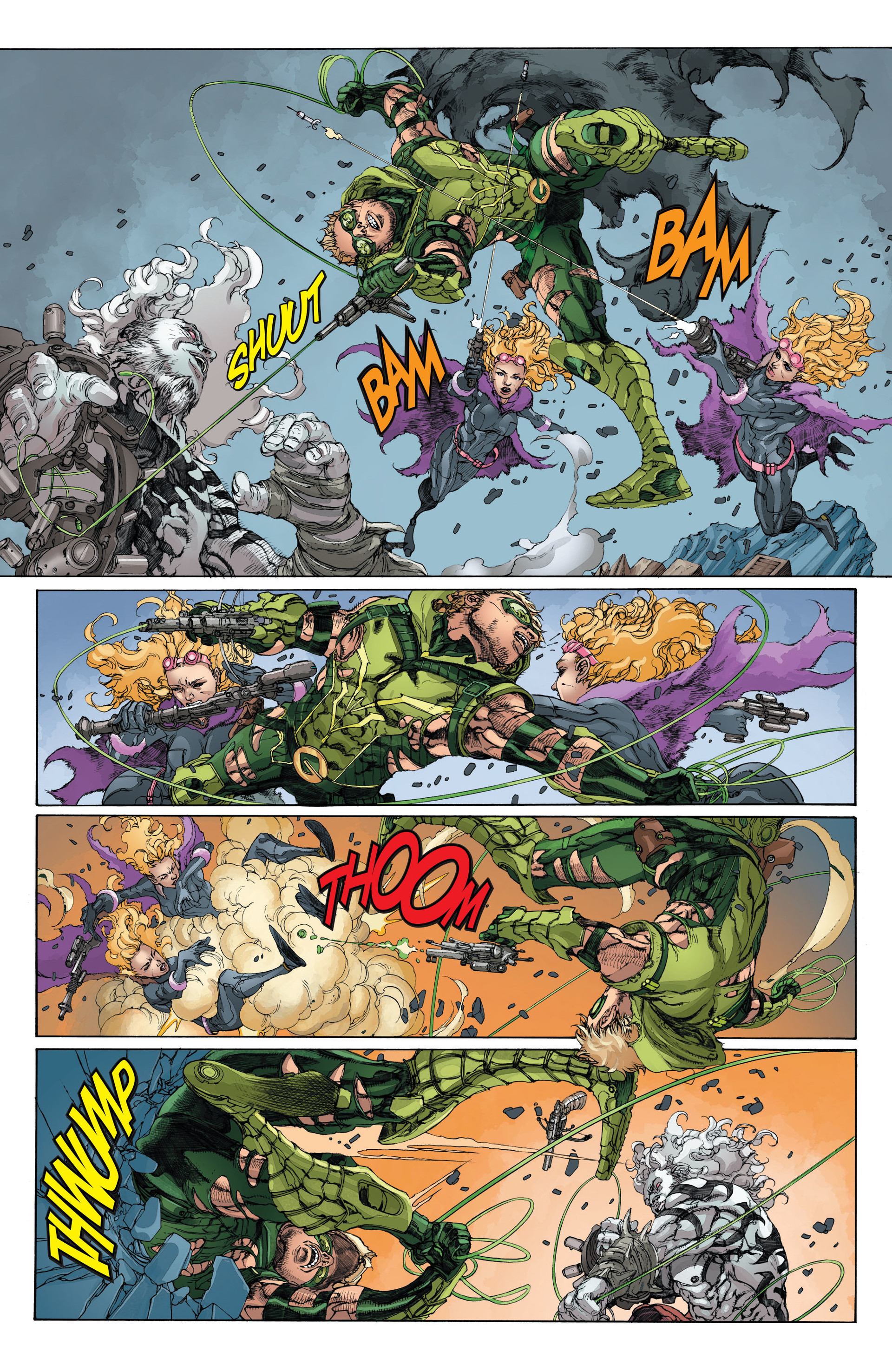 Read online Green Arrow (2011) comic -  Issue #9 - 16