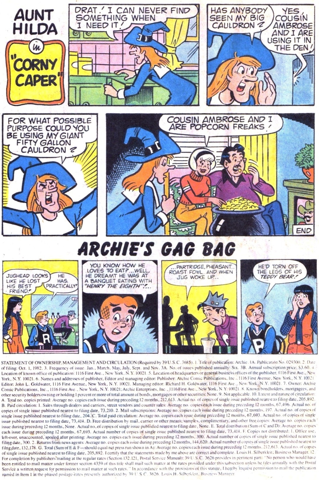 Read online Archie (1960) comic -  Issue #323 - 10