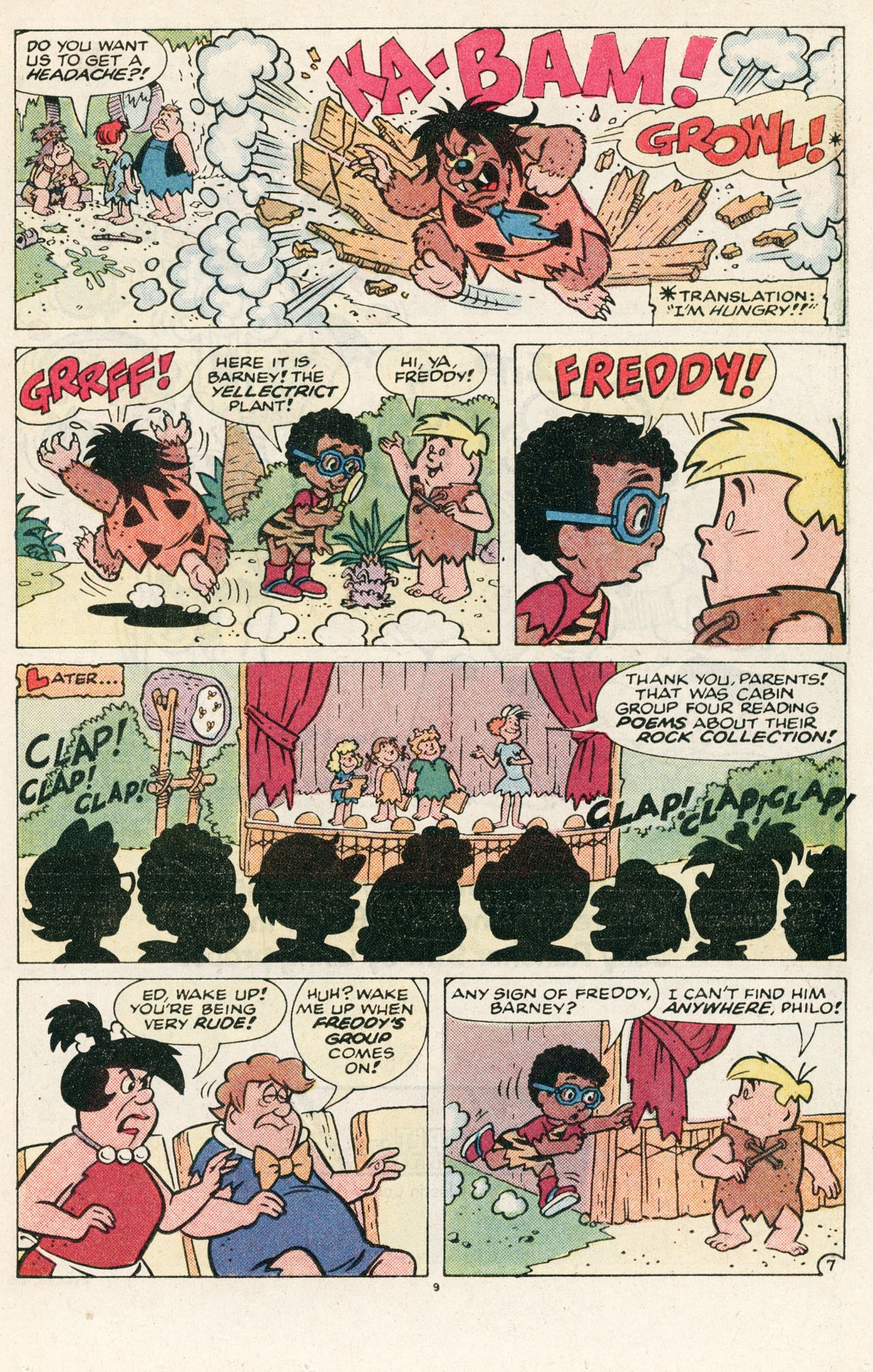 Read online The Flintstone Kids comic -  Issue #9 - 11
