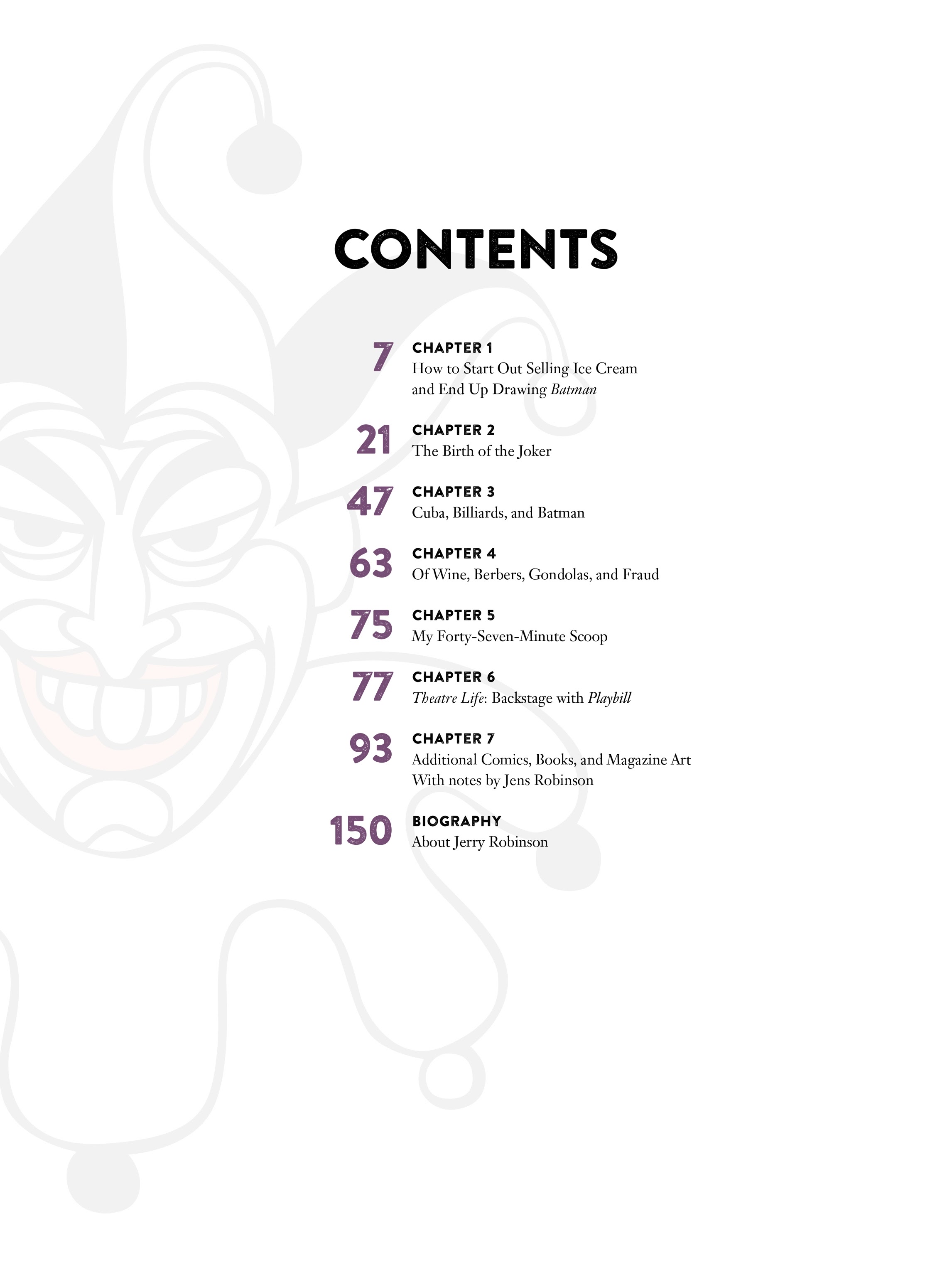 Read online Jerry and the Joker: Adventures and Comic Art comic -  Issue # TPB (Part 1) - 7