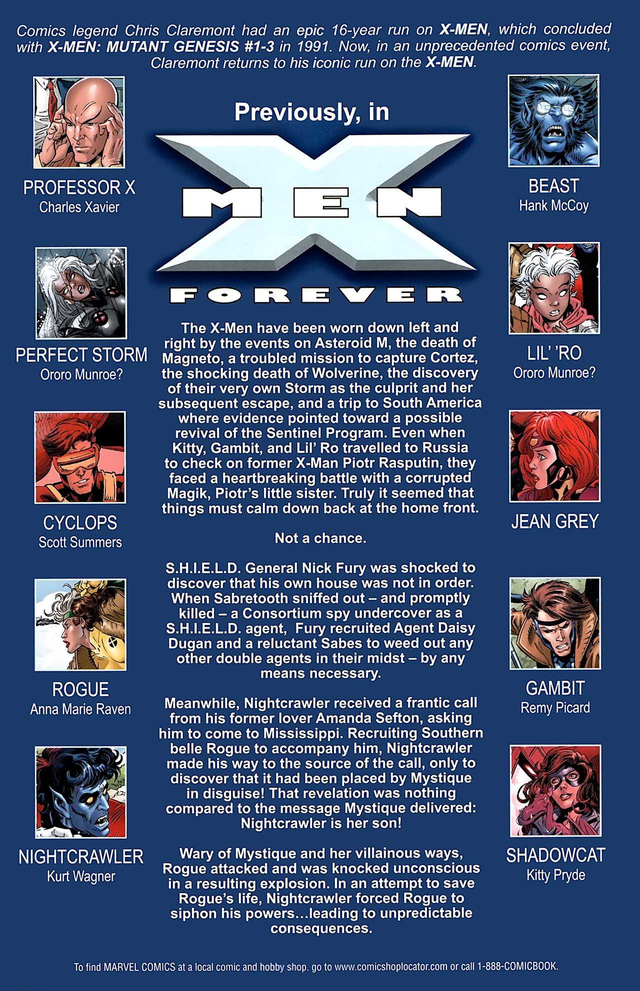 Read online X-Men Forever (2009) comic -  Issue #17 - 3