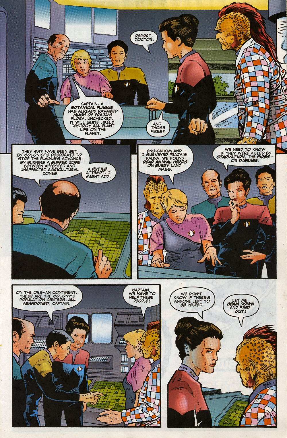 Read online Star Trek: Voyager comic -  Issue #4 - 9
