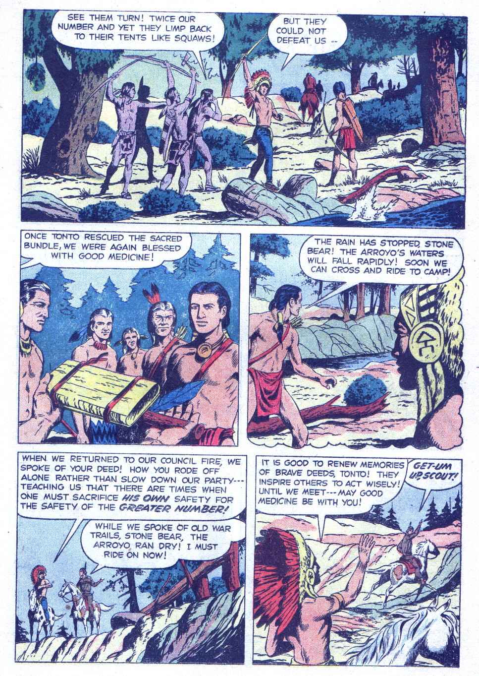 Read online Lone Ranger's Companion Tonto comic -  Issue #19 - 19
