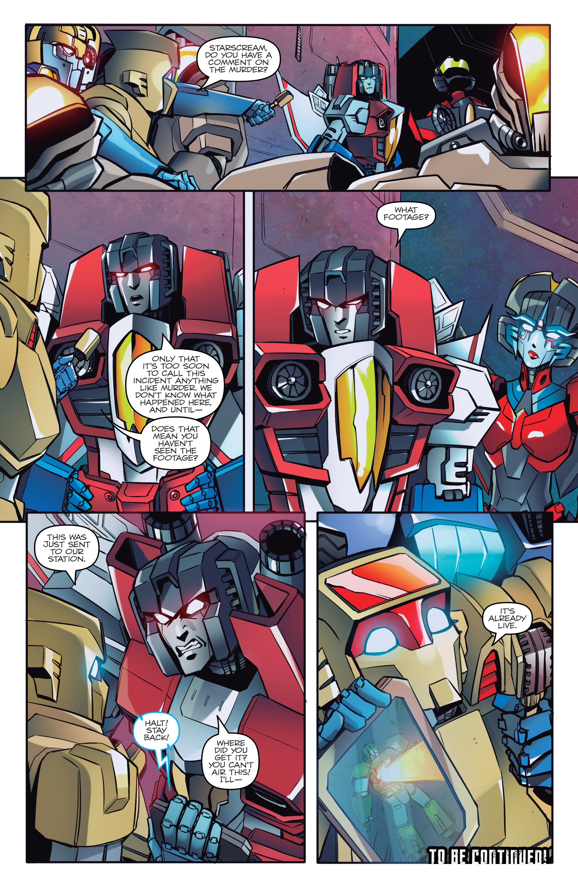 Read online Transformers: Till All Are One comic -  Issue #1 - 21