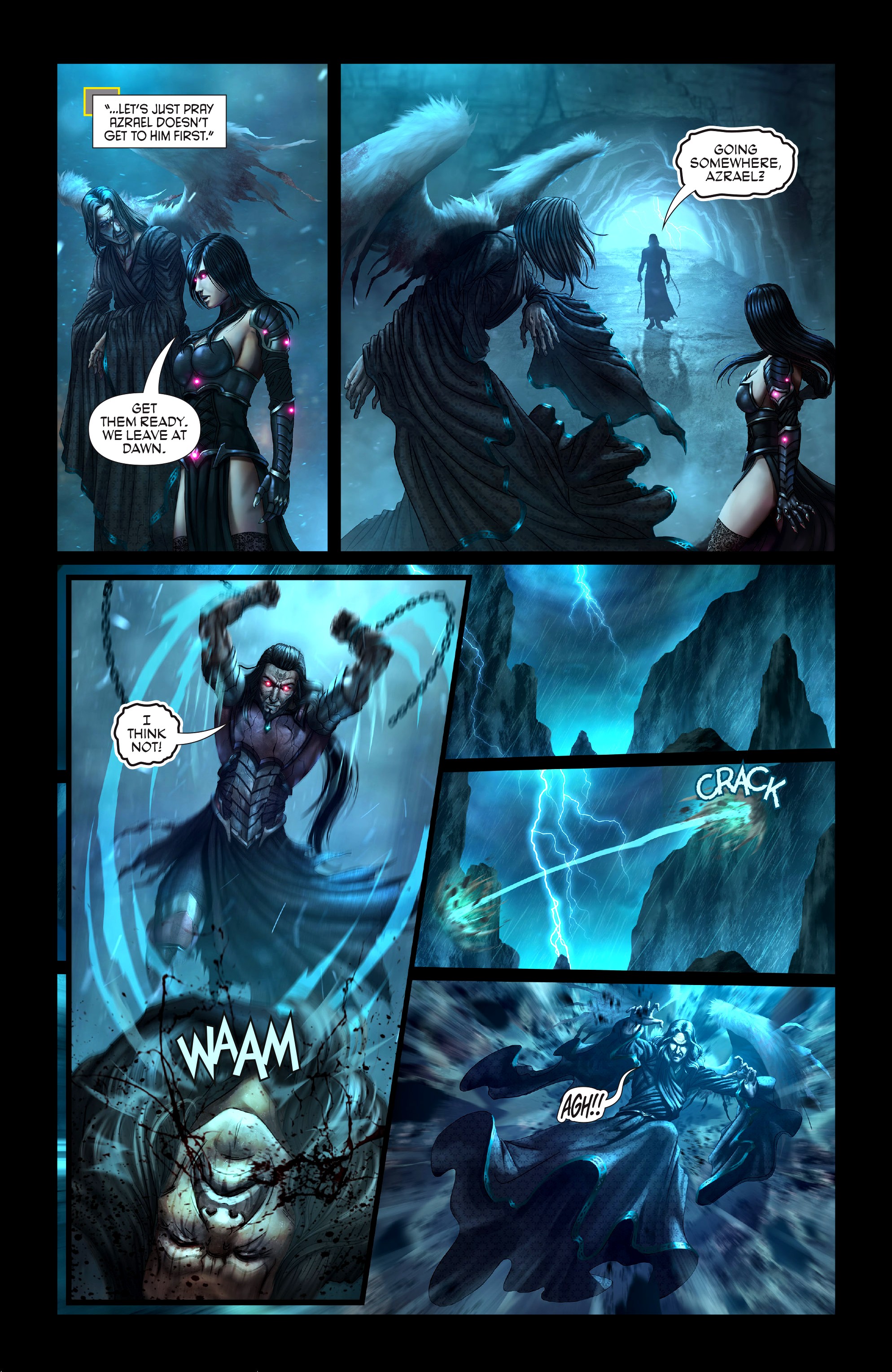 Read online Knights of the Golden Sun comic -  Issue #5 - 23