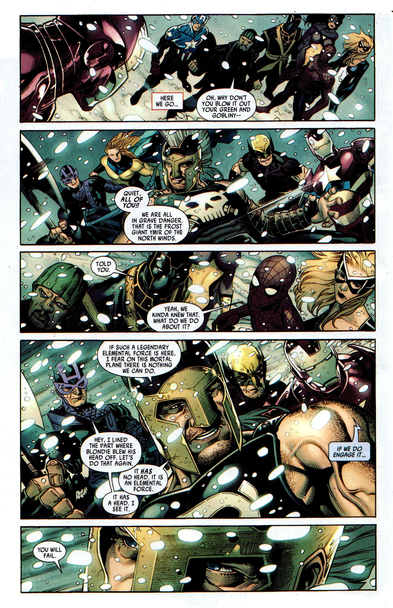 Read online Free Comic Book Day 2009 Avengers comic -  Issue # Full - 10