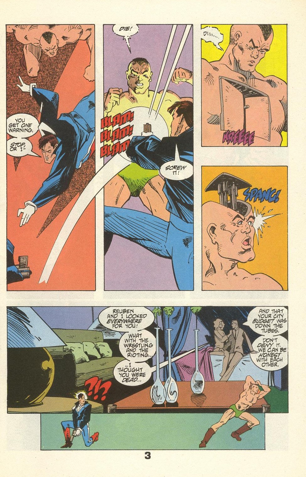 Read online American Flagg! comic -  Issue #34 - 5