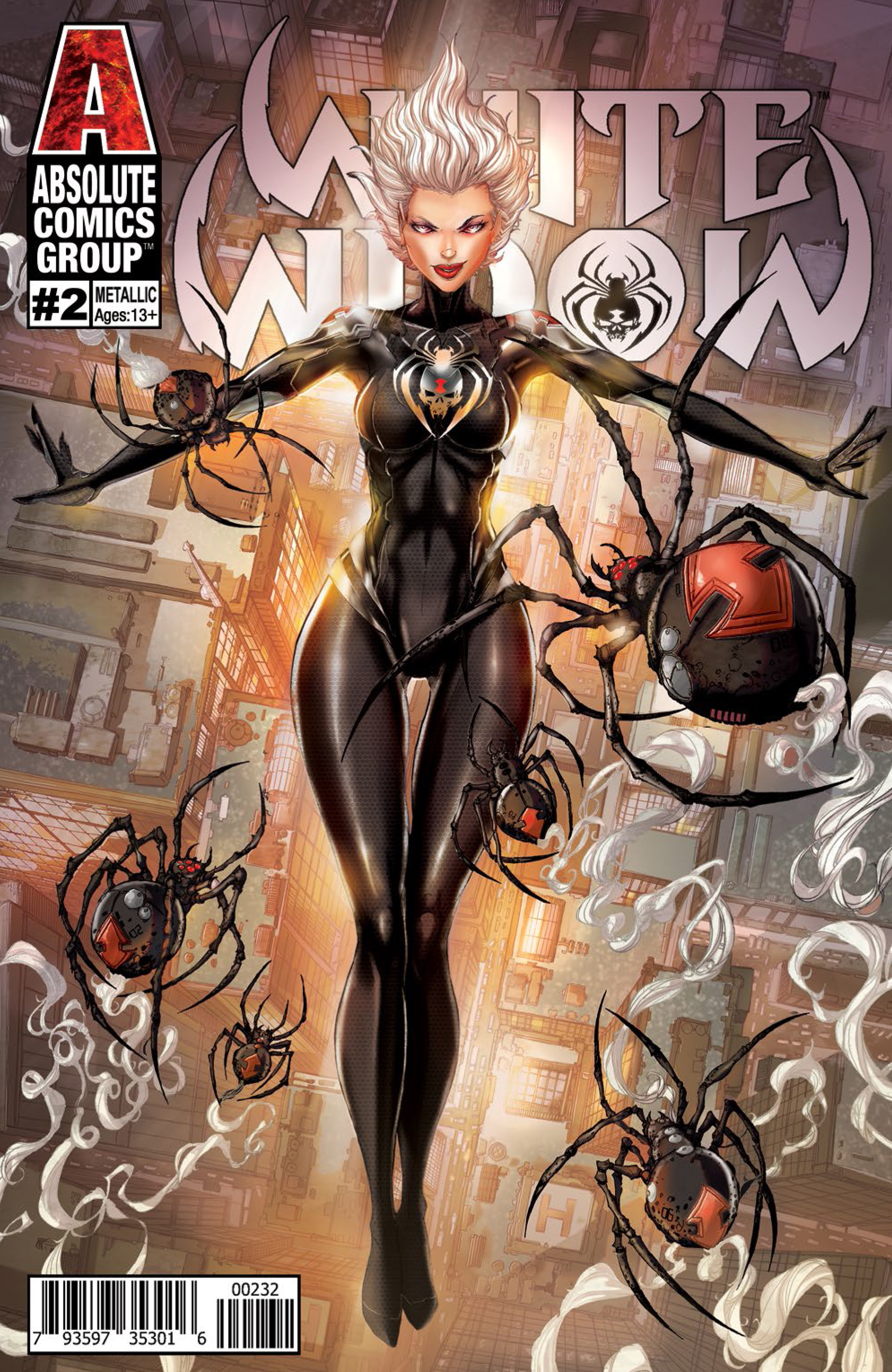 Read online White Widow comic -  Issue #2 - 4