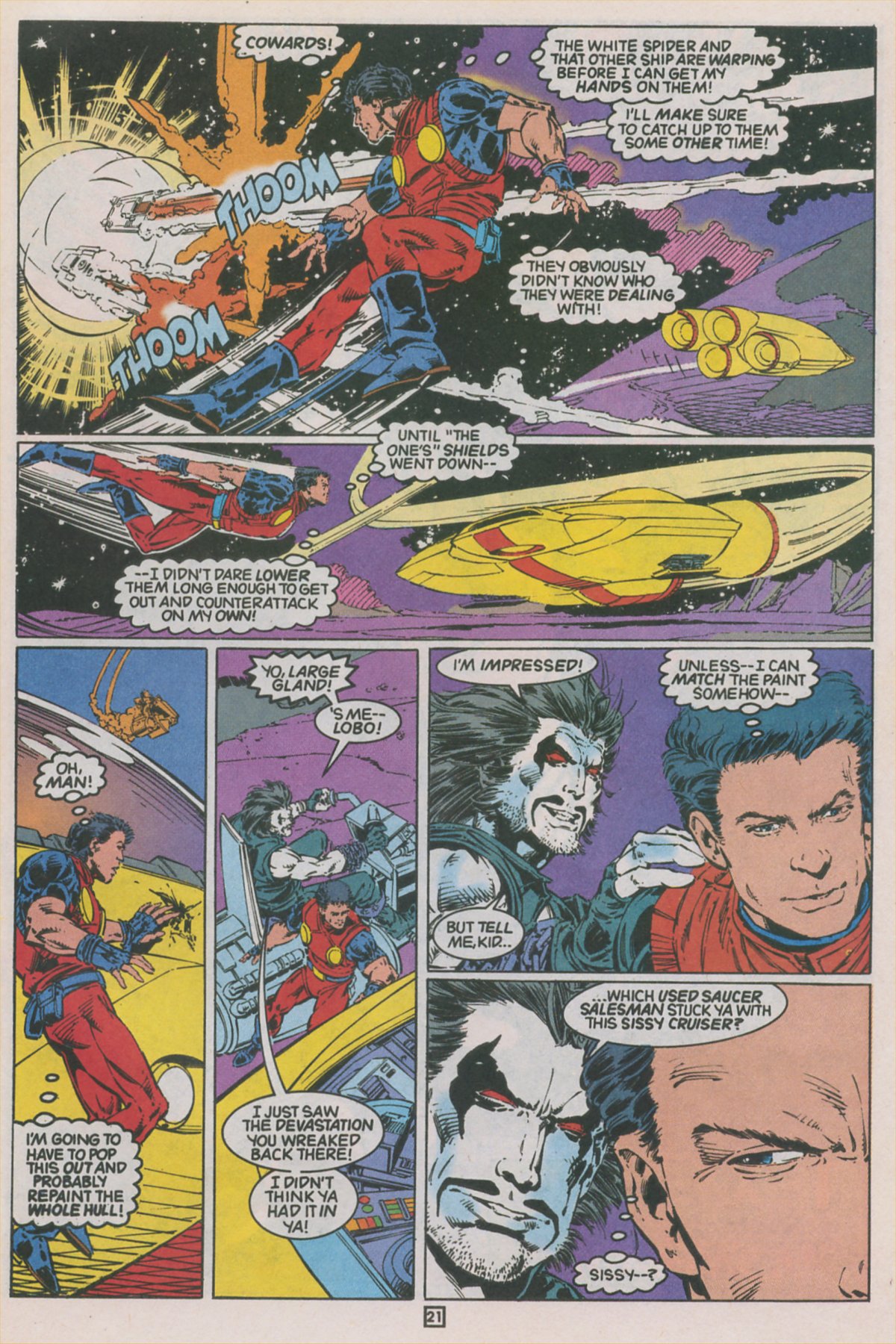 Read online Valor (1992) comic -  Issue #3 - 22