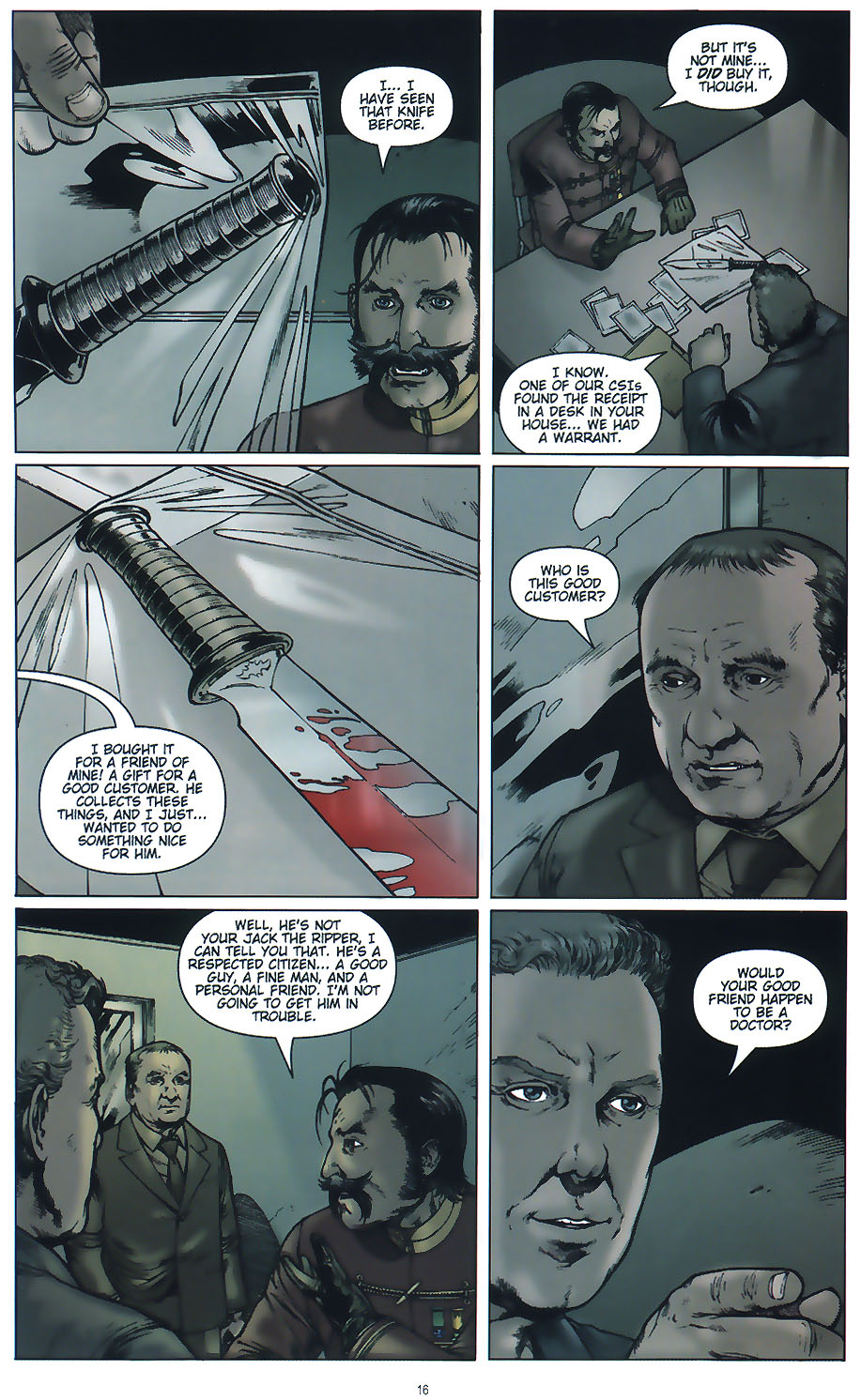 Read online CSI: Crime Scene Investigation comic -  Issue #5 - 18