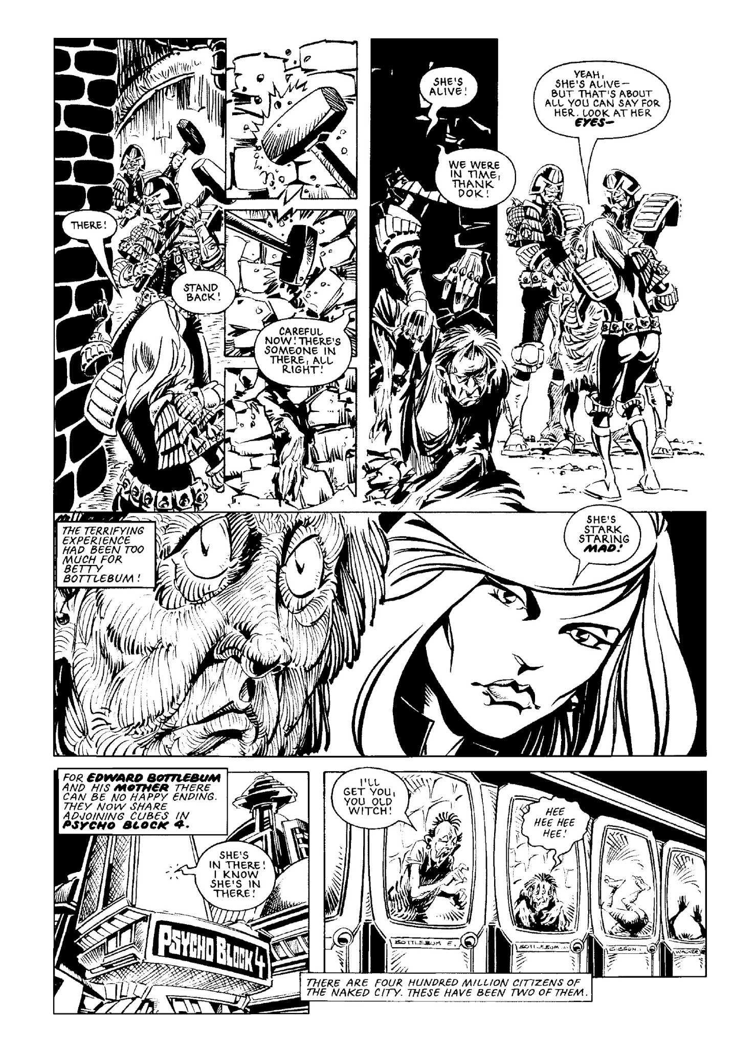 Read online Judge Anderson: The Psi Files comic -  Issue # TPB 2 - 281
