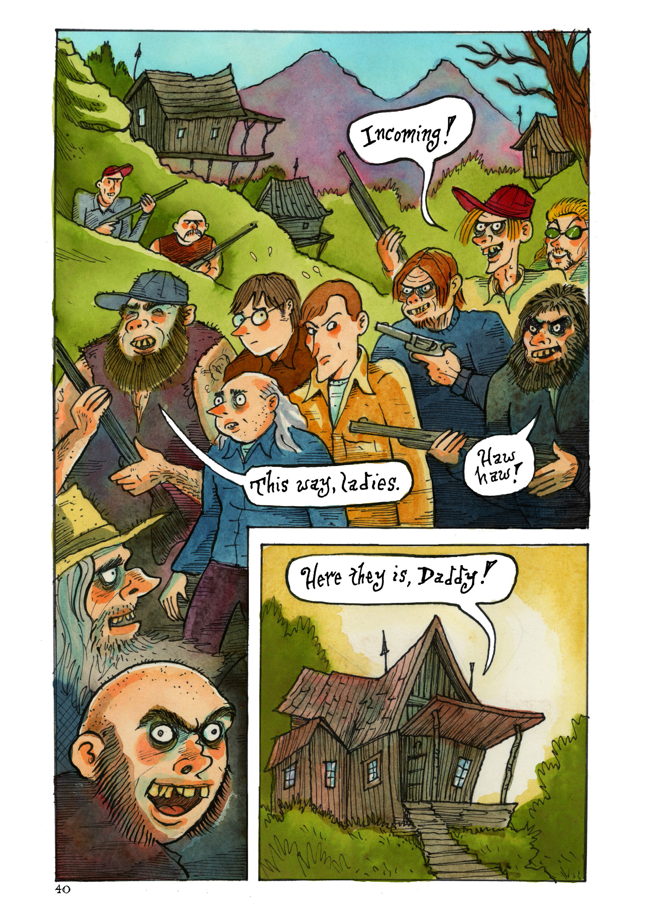 Read online Violenzia and Other Deadly Amusements comic -  Issue # TPB - 41