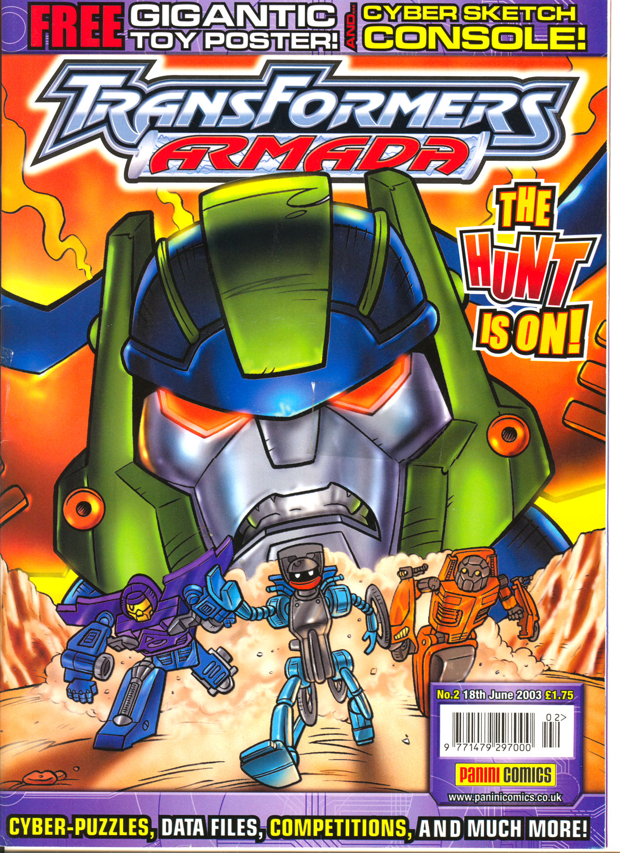 Read online Transformers: Armada (2003) comic -  Issue #2 - 1