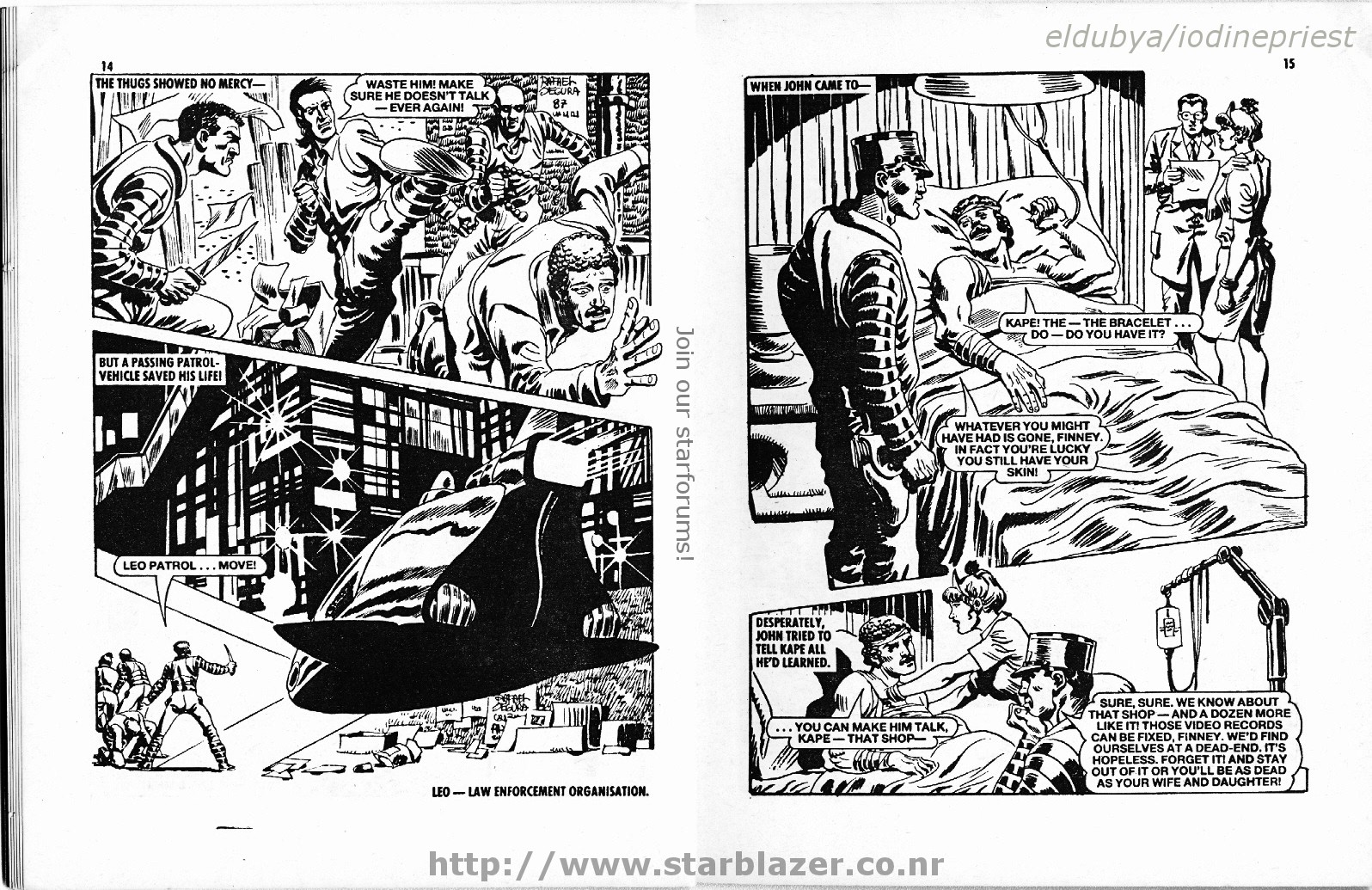 Read online Starblazer comic -  Issue #214 - 9