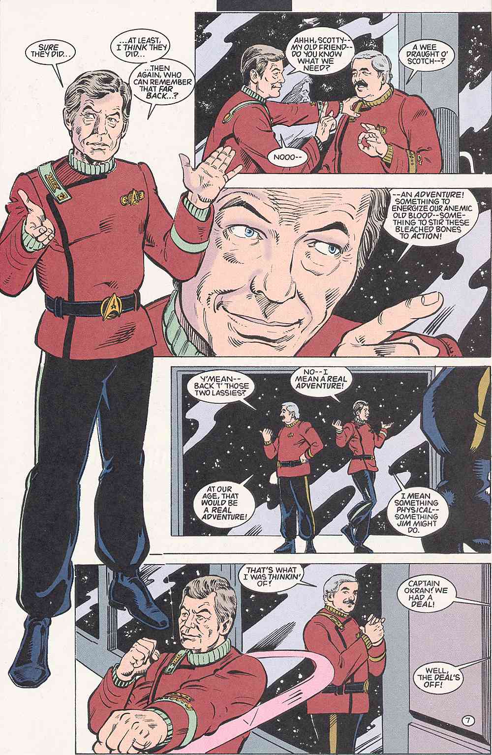 Read online Star Trek (1989) comic -  Issue #42 - 7