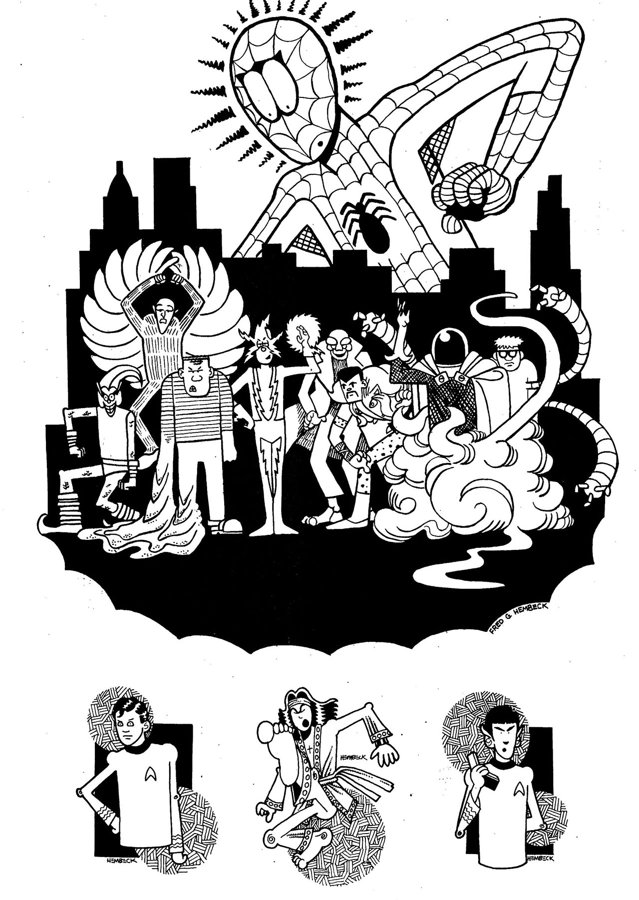 Read online The Nearly Complete Essential Hembeck Archives Omnibus comic -  Issue # TPB (Part 3) - 3