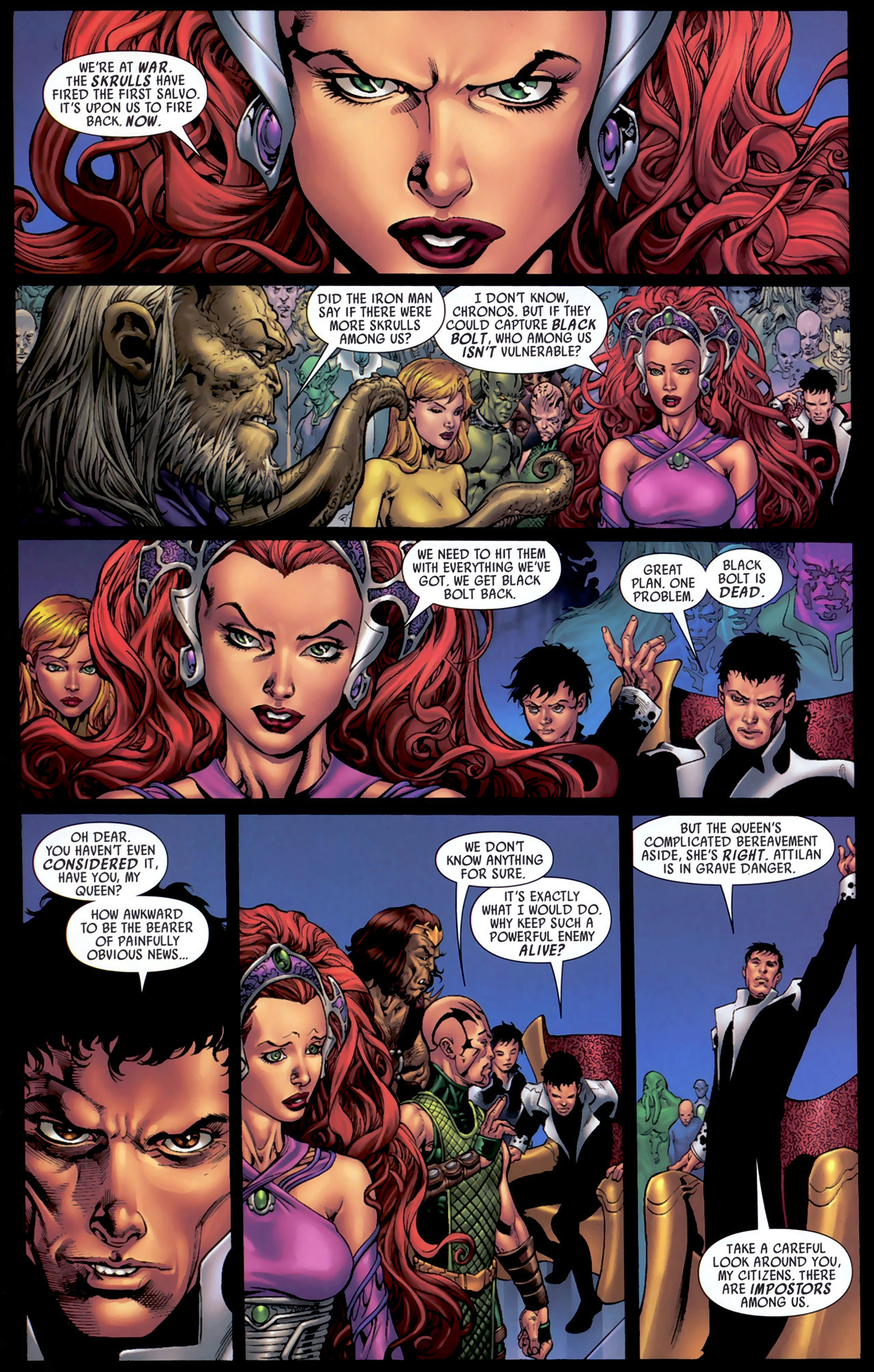 Read online Secret Invasion: Inhumans comic -  Issue #1 - 9