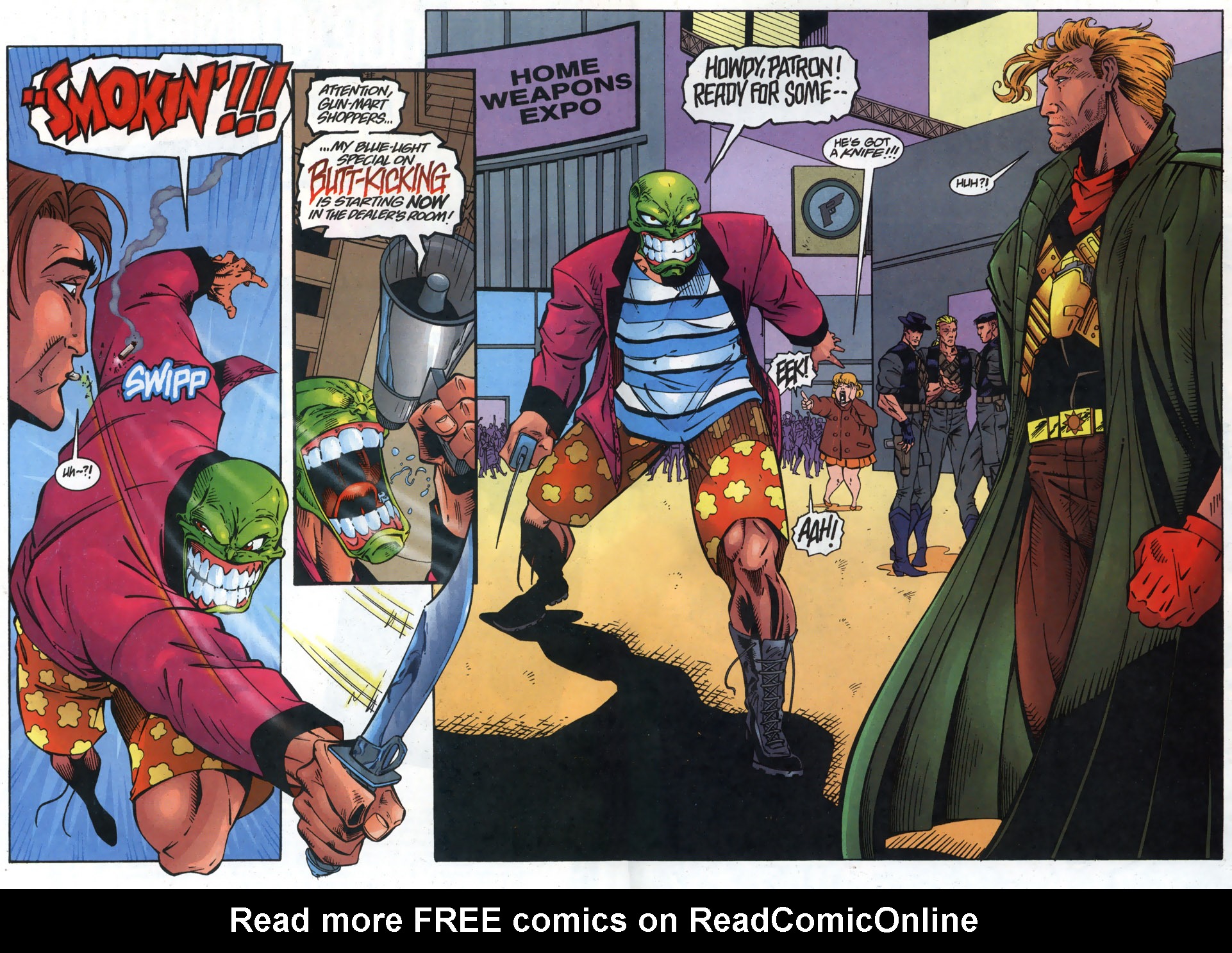 Read online Grifter and the Mask comic -  Issue #1 - 21