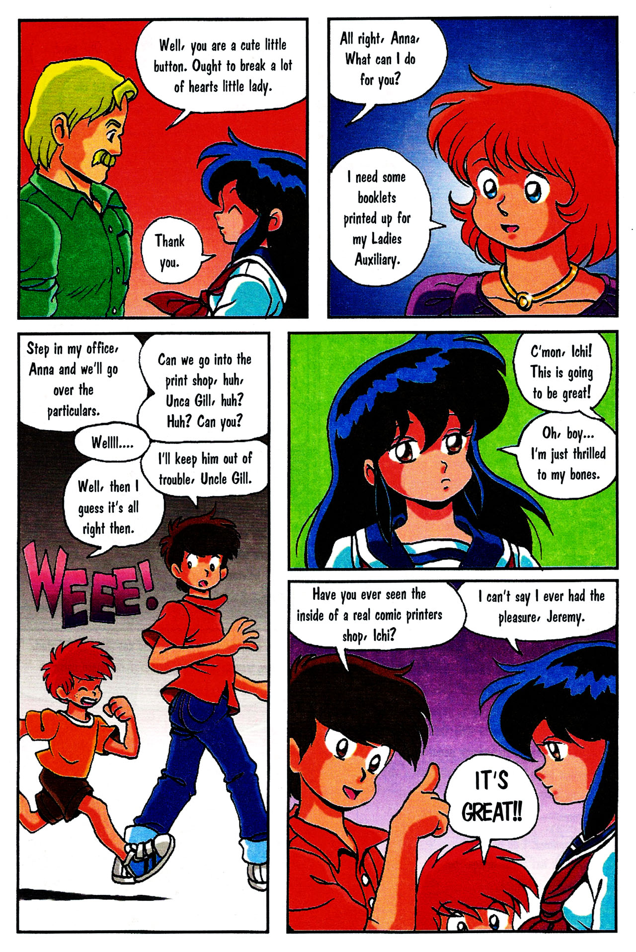 Read online Brenner Printing Presents Ninja High School Talks About Comic Book Printing comic -  Issue # Full - 5