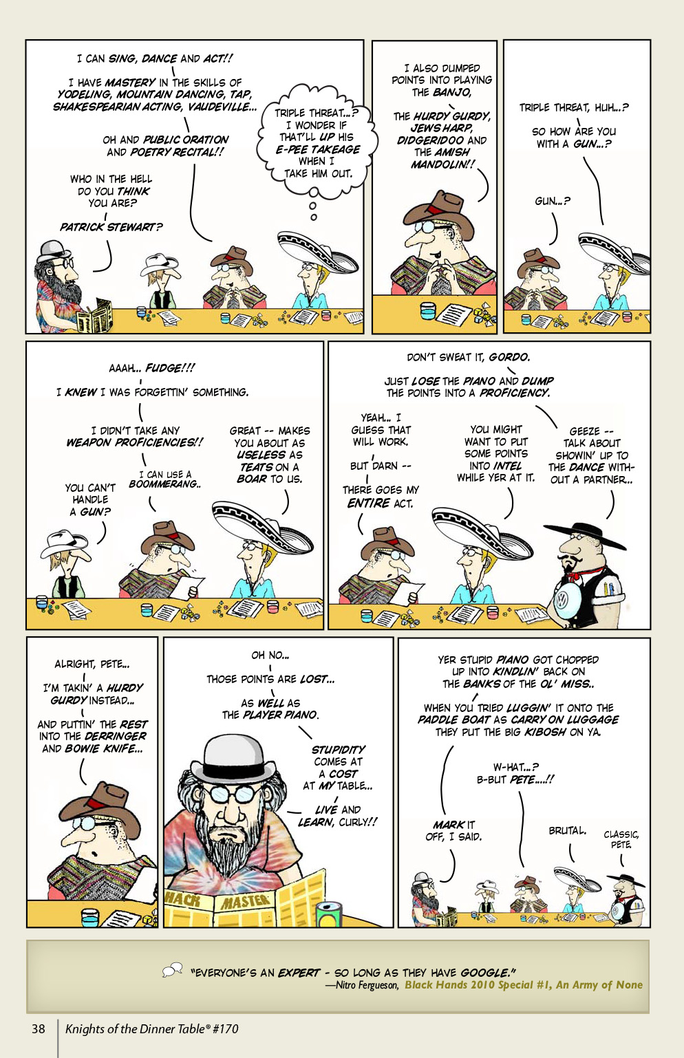 Read online Knights of the Dinner Table comic -  Issue #170 - 40