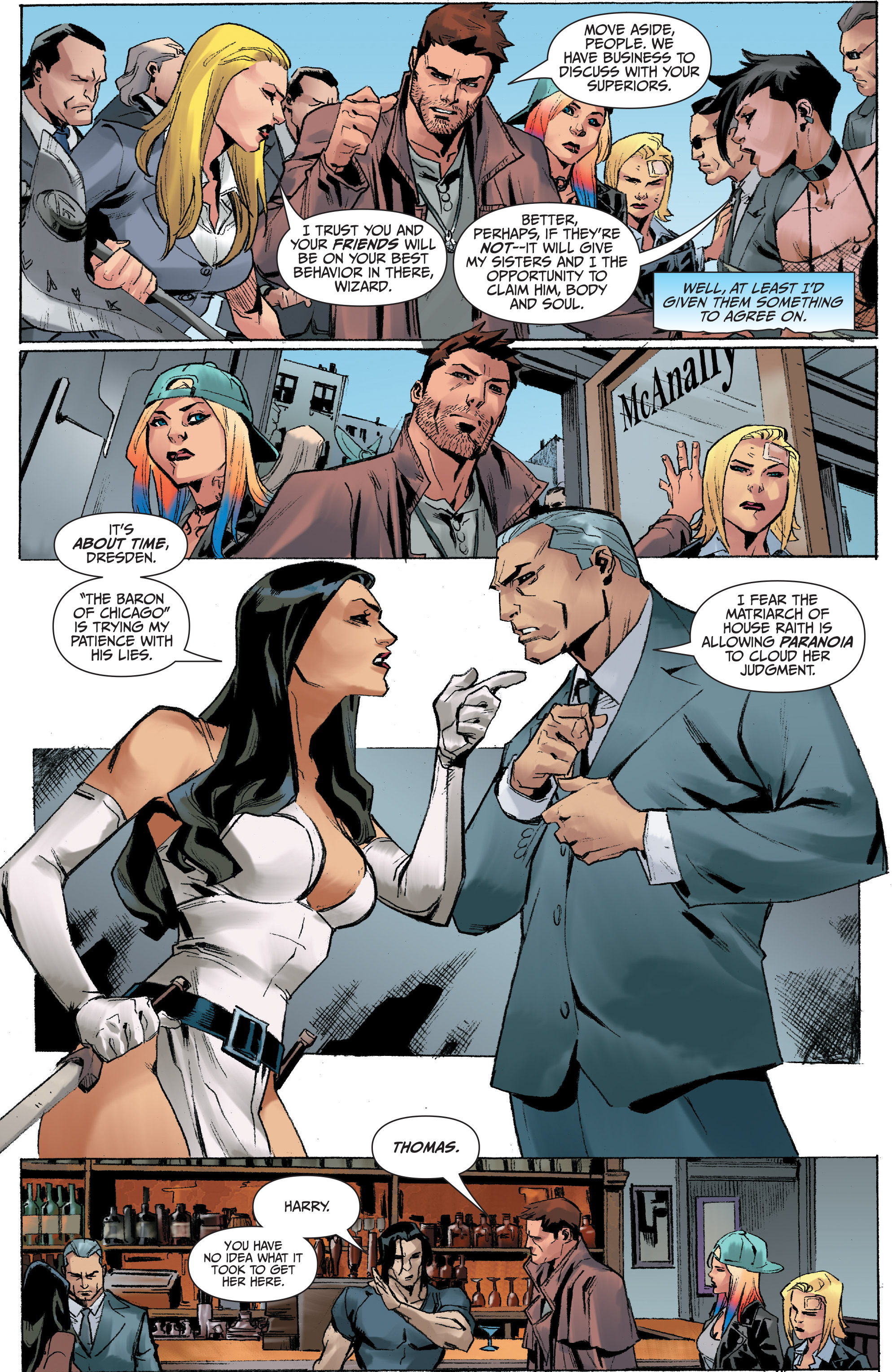 Read online Jim Butcher's The Dresden Files: Wild Card comic -  Issue #5 - 21