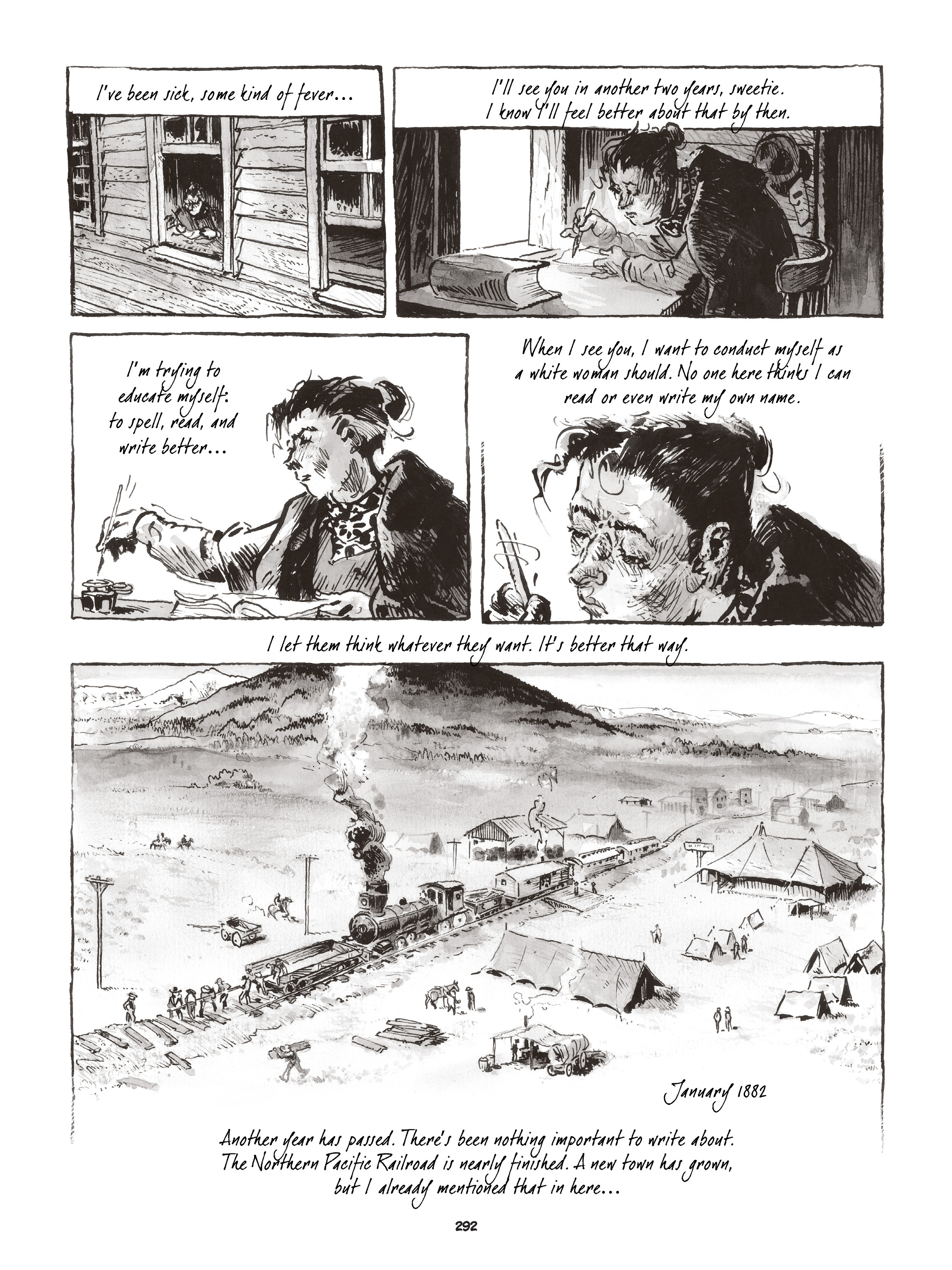 Read online Calamity Jane: The Calamitous Life of Martha Jane Cannary comic -  Issue # TPB (Part 3) - 89