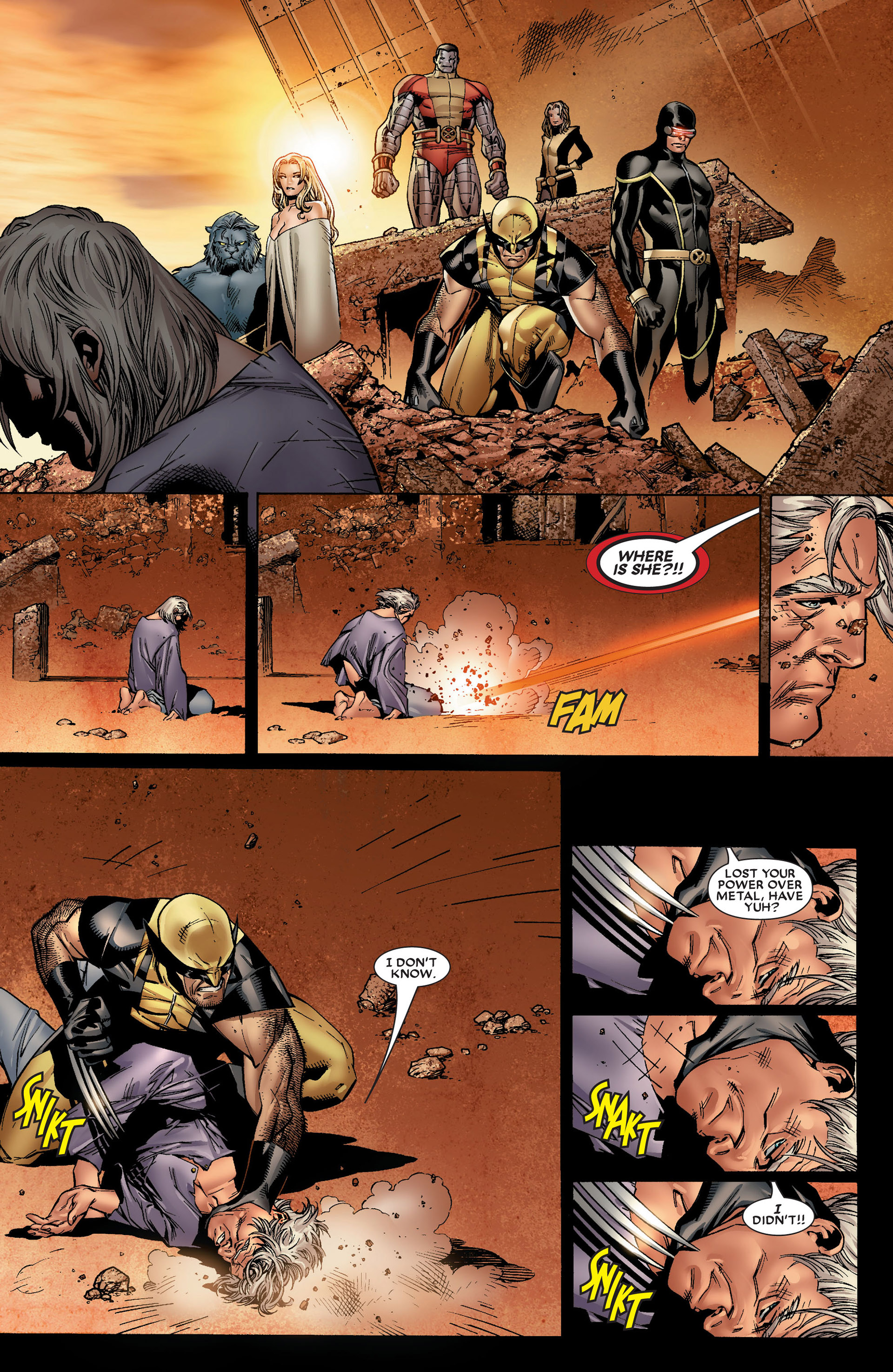 Read online House of M (2005) comic -  Issue #8 - 22