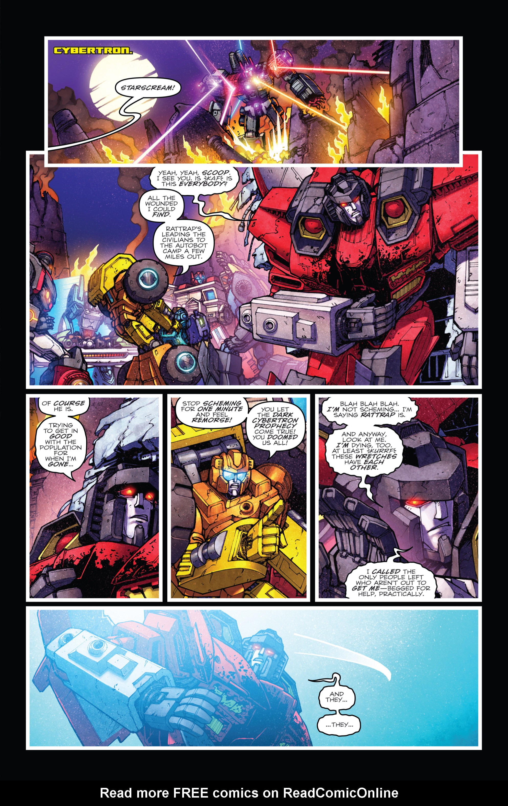 Read online Transformers: Robots In Disguise (2012) comic -  Issue #26 - 5