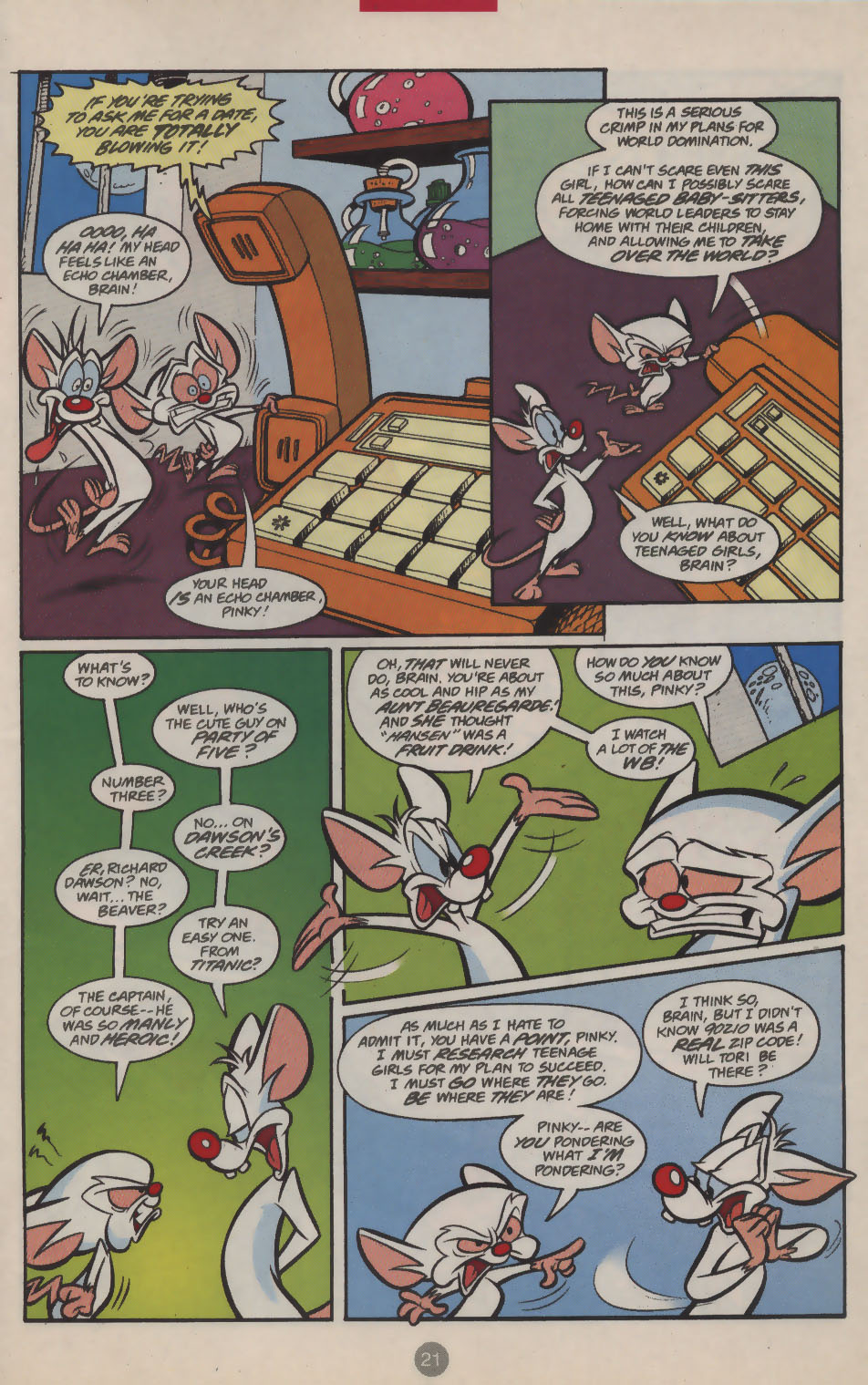 Read online Pinky and The Brain comic -  Issue #27 - 15