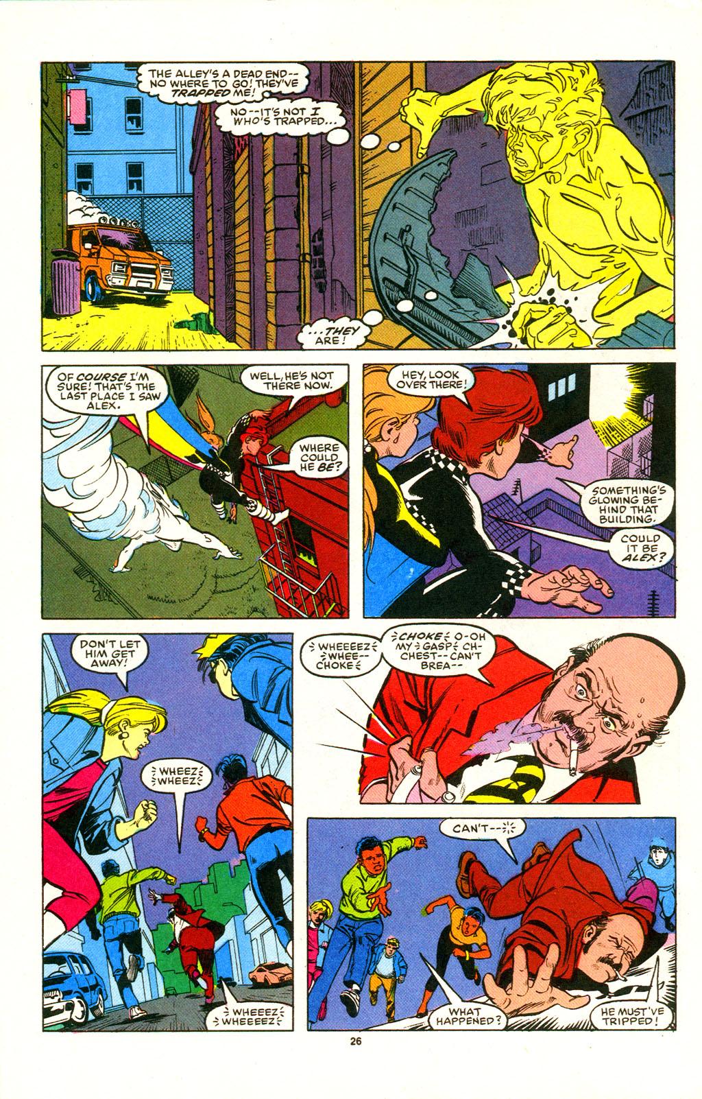 Read online Power Pack (1984) comic -  Issue #41 - 28