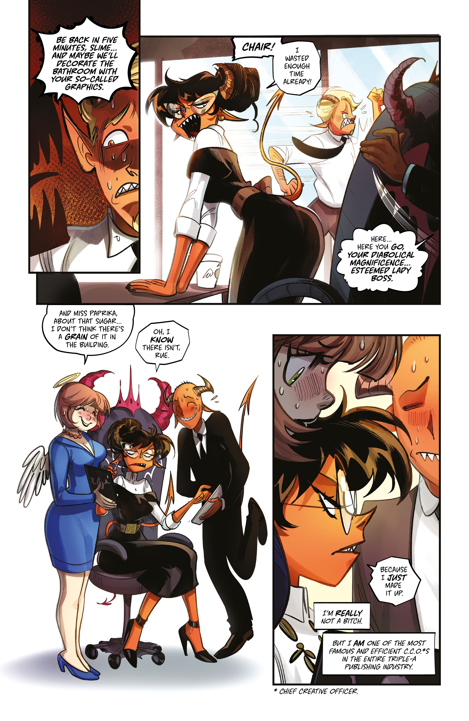 Read online Mirka Andolfo's Sweet Paprika comic -  Issue #1 - 10