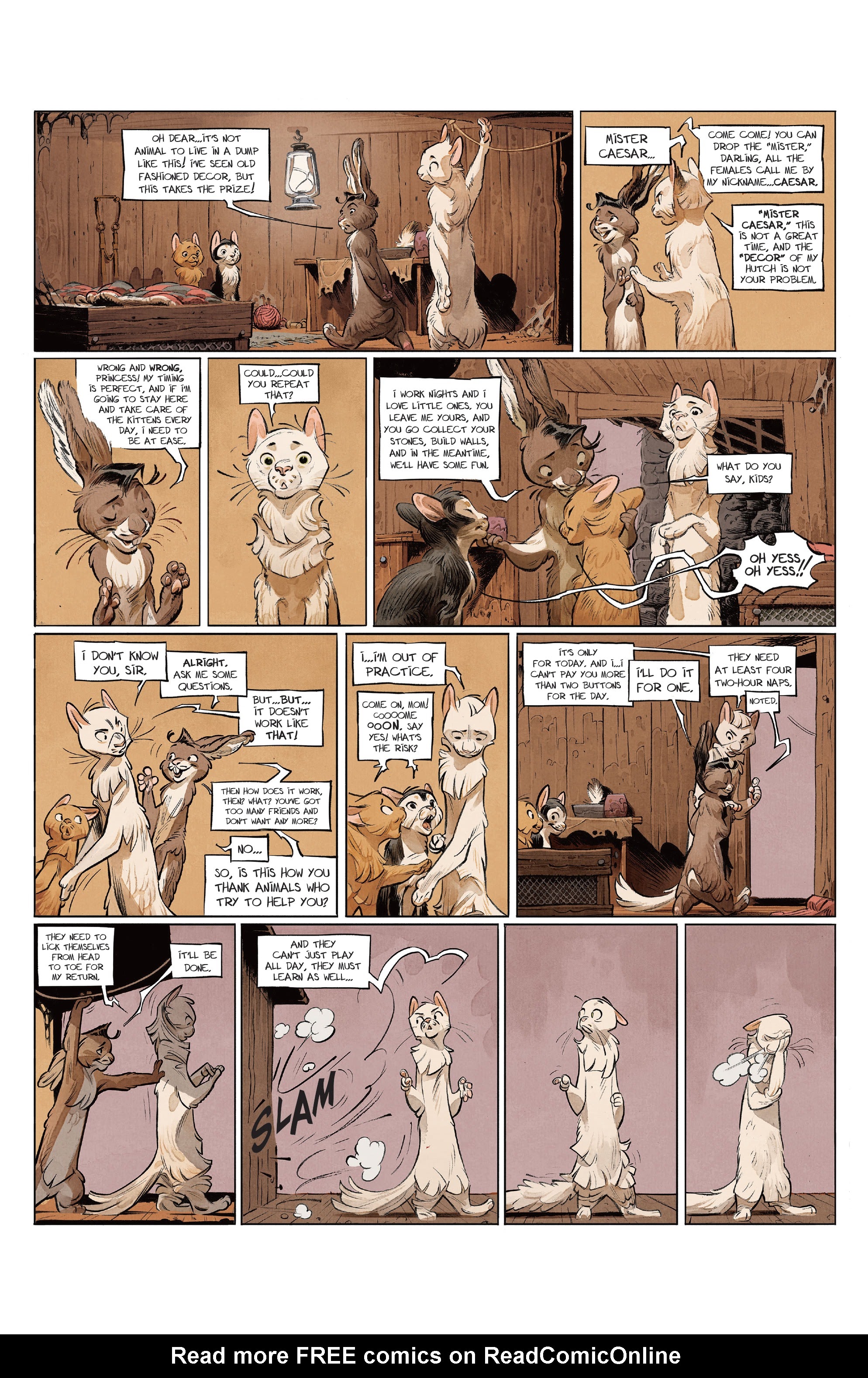 Read online Animal Castle comic -  Issue #2 - 9